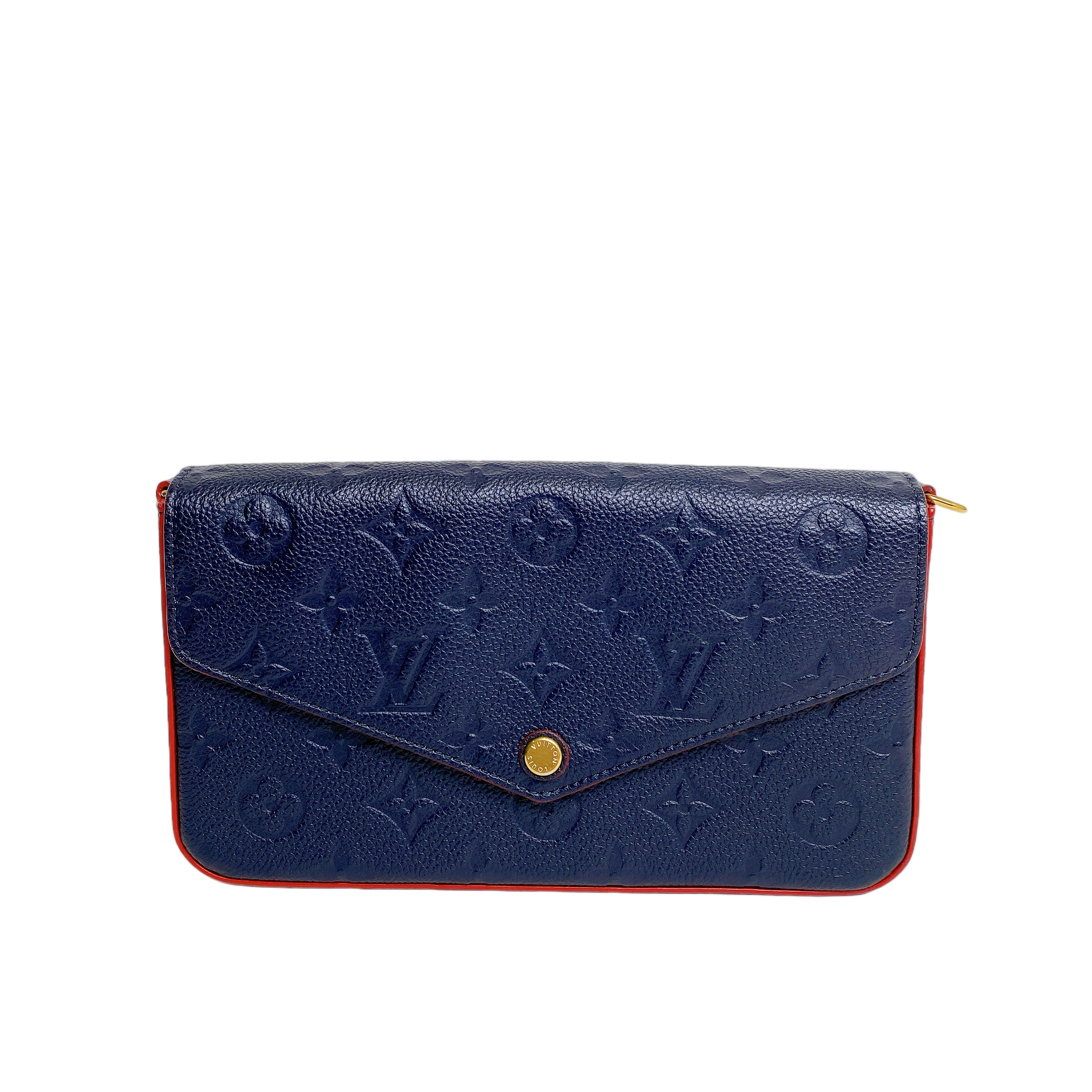 LV FELICIE POCHETTE IN NAVY BLUE