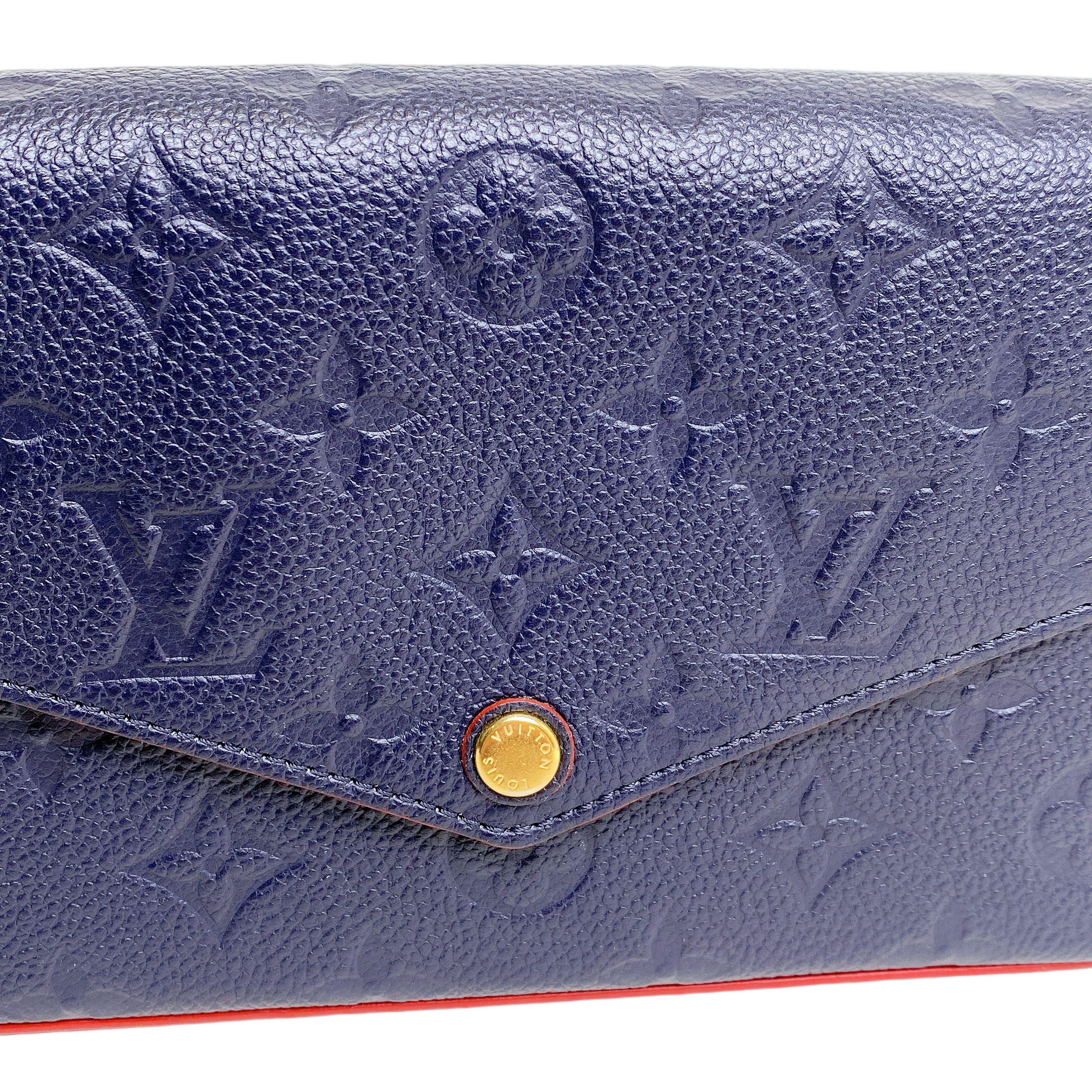 LV FELICIE POCHETTE IN NAVY BLUE