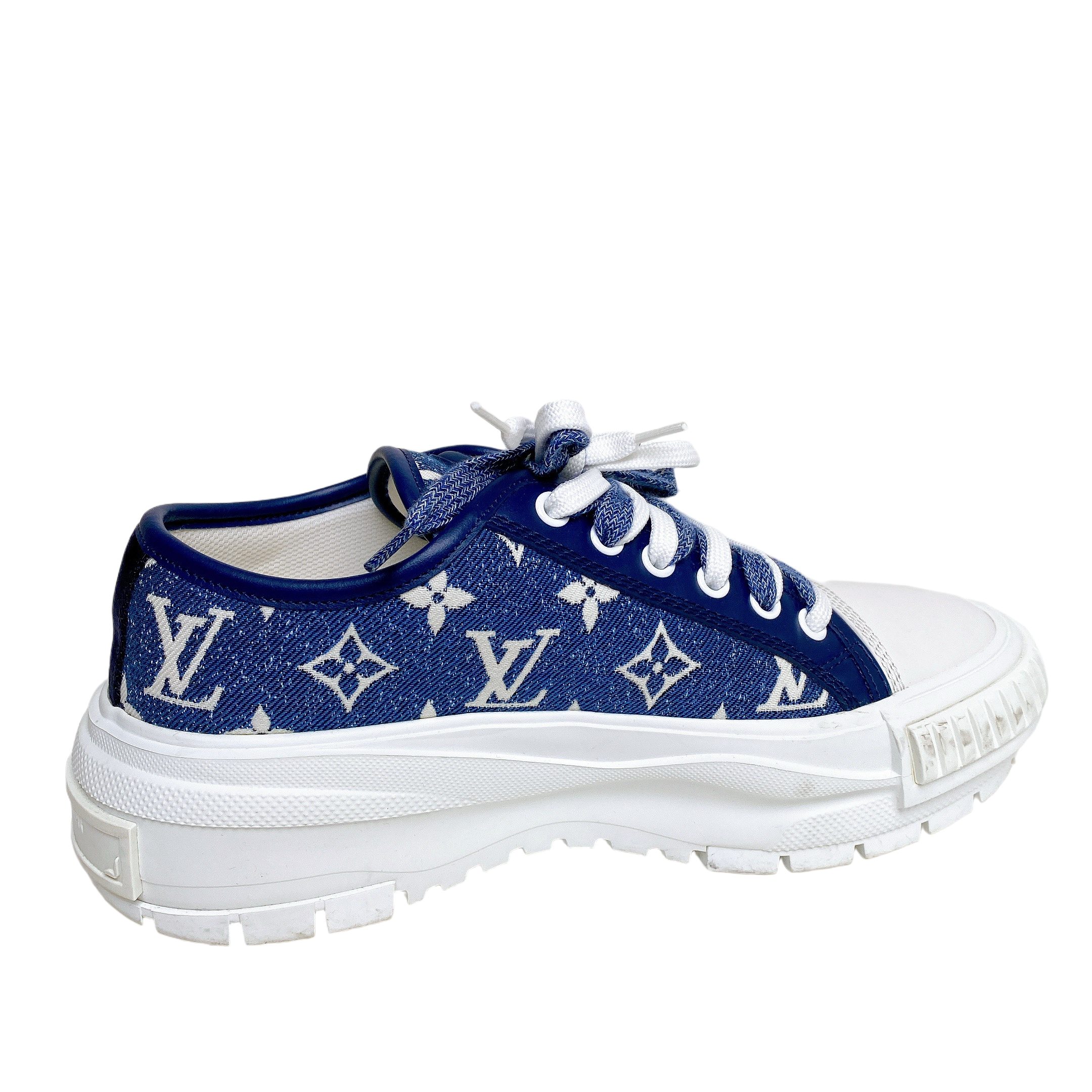 LV SQUAD DENIM SNEAKERS