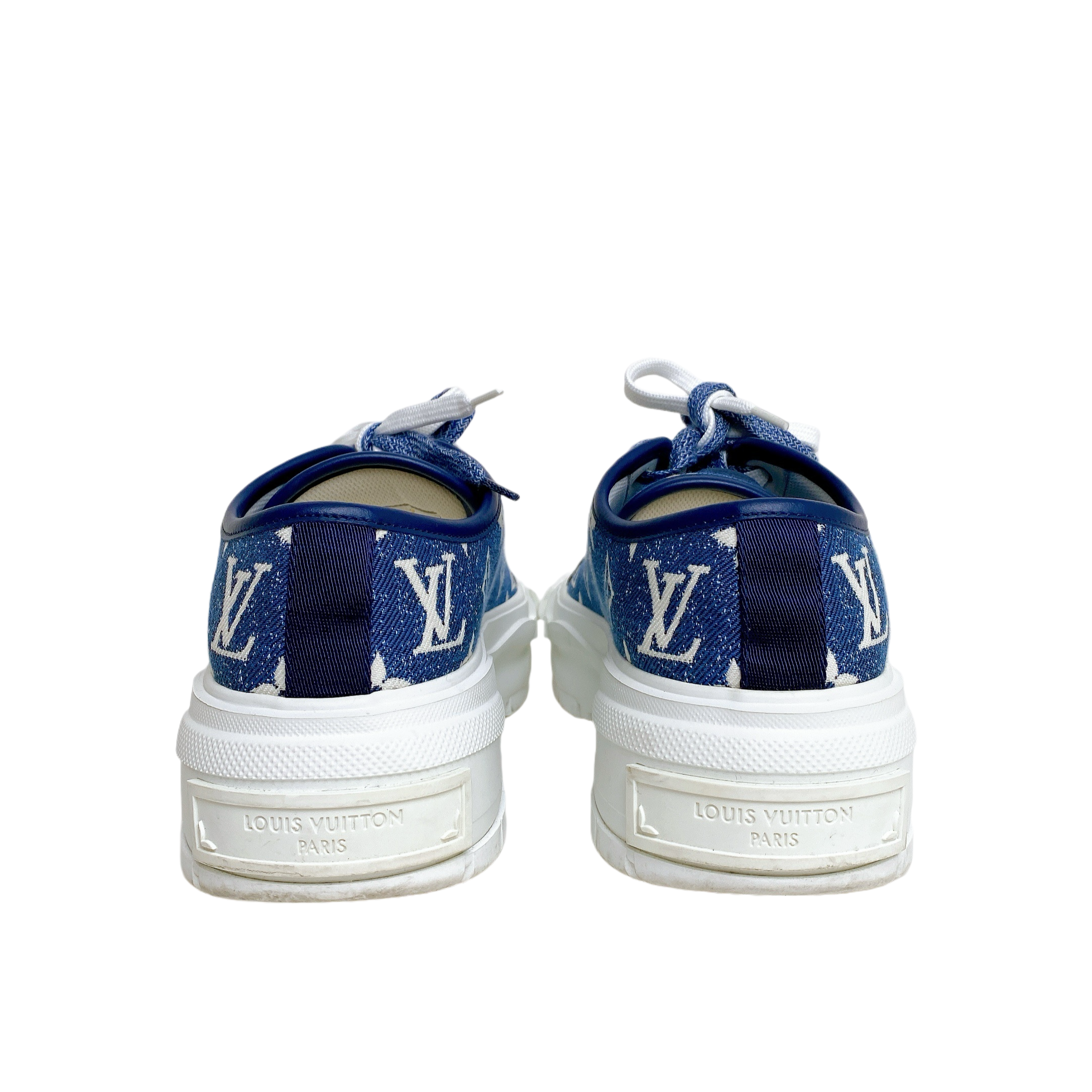 LV SQUAD DENIM SNEAKERS
