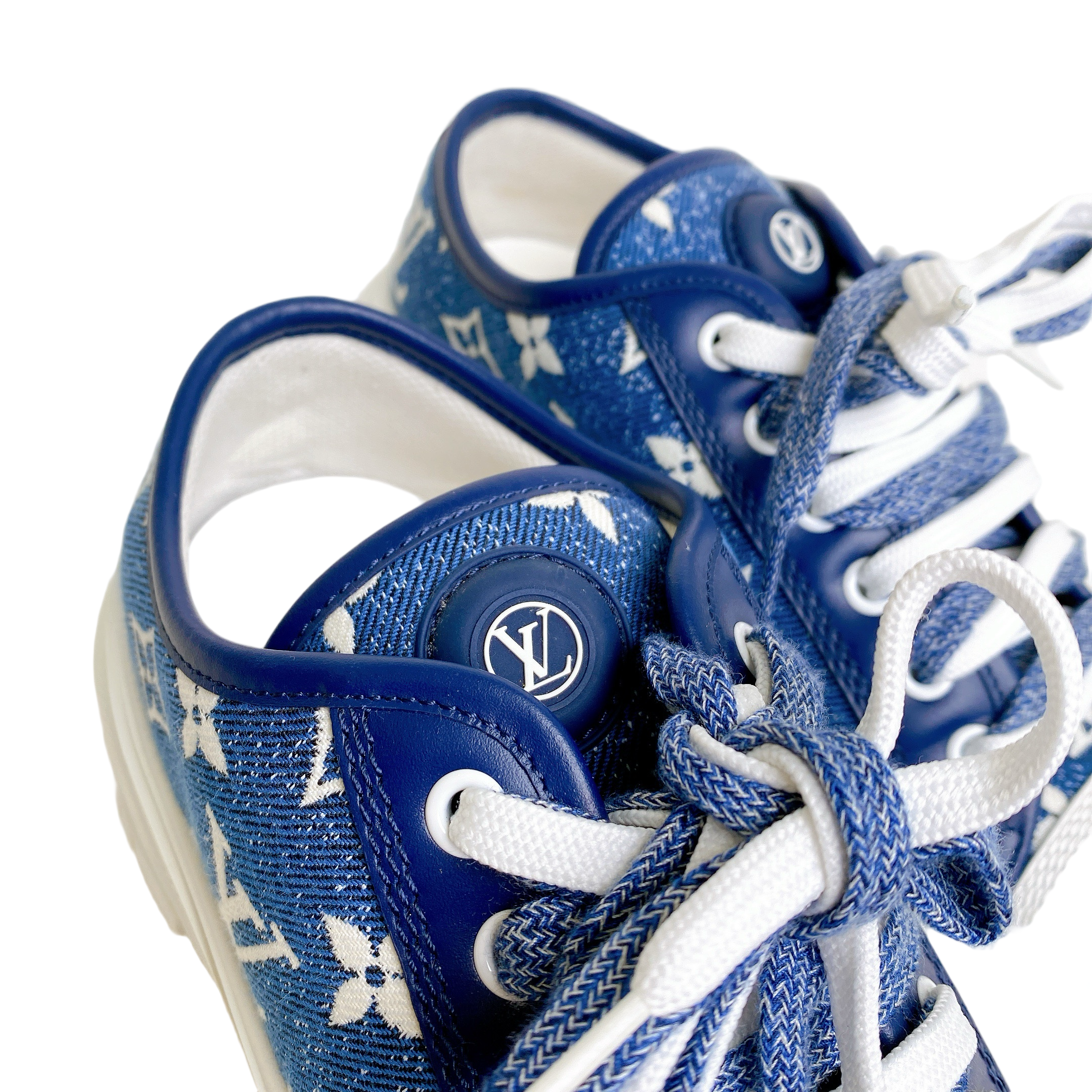 LV SQUAD DENIM SNEAKERS