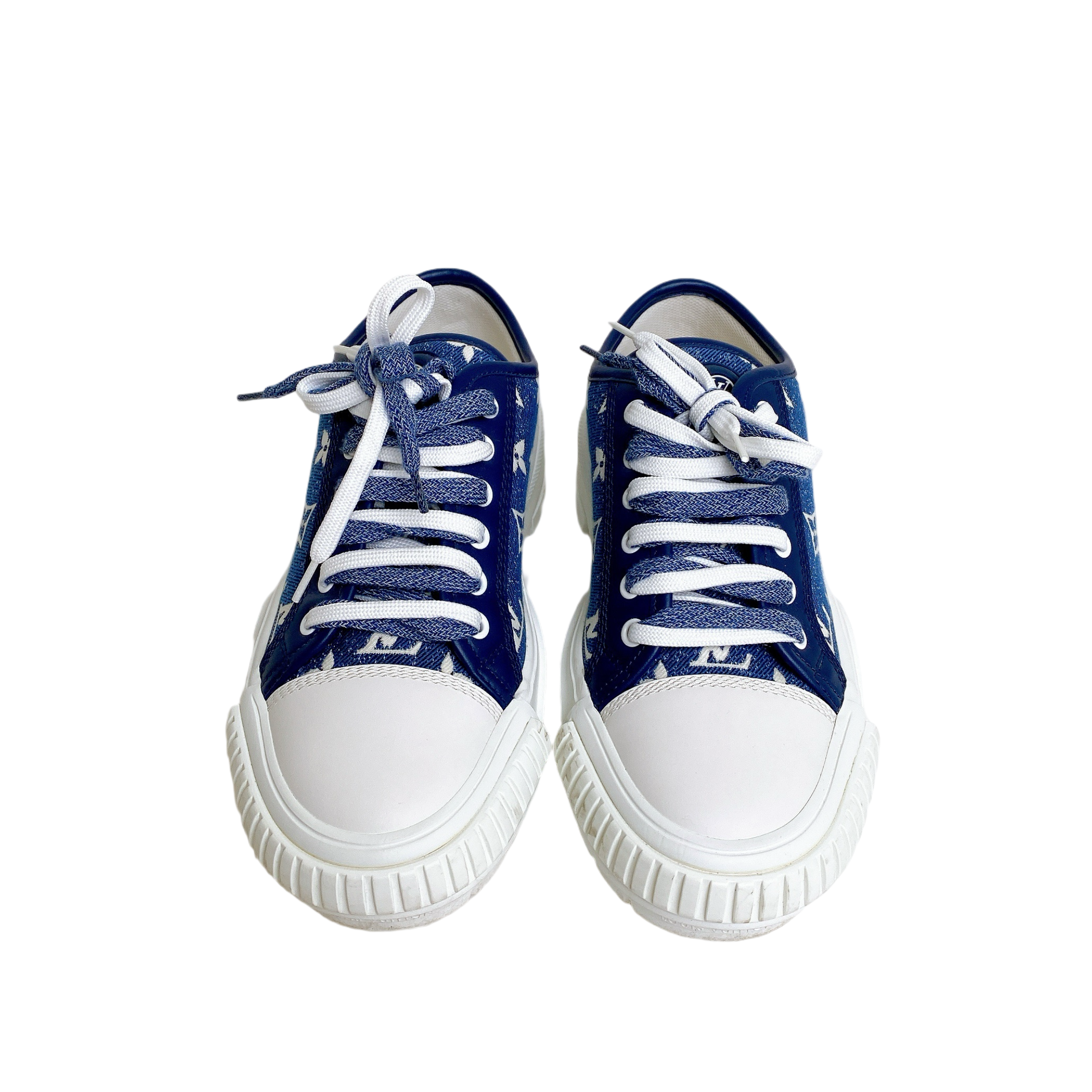 LV SQUAD DENIM SNEAKERS