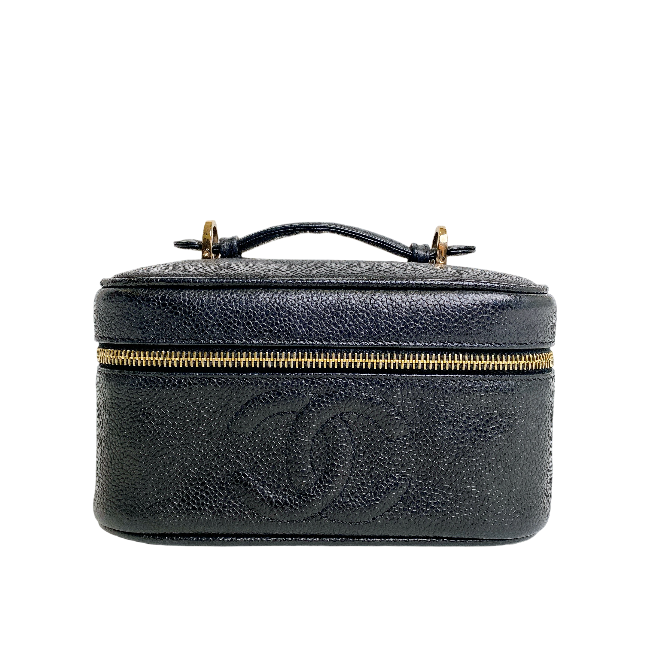 CHANEL VINTAGE COSMETIC BAG