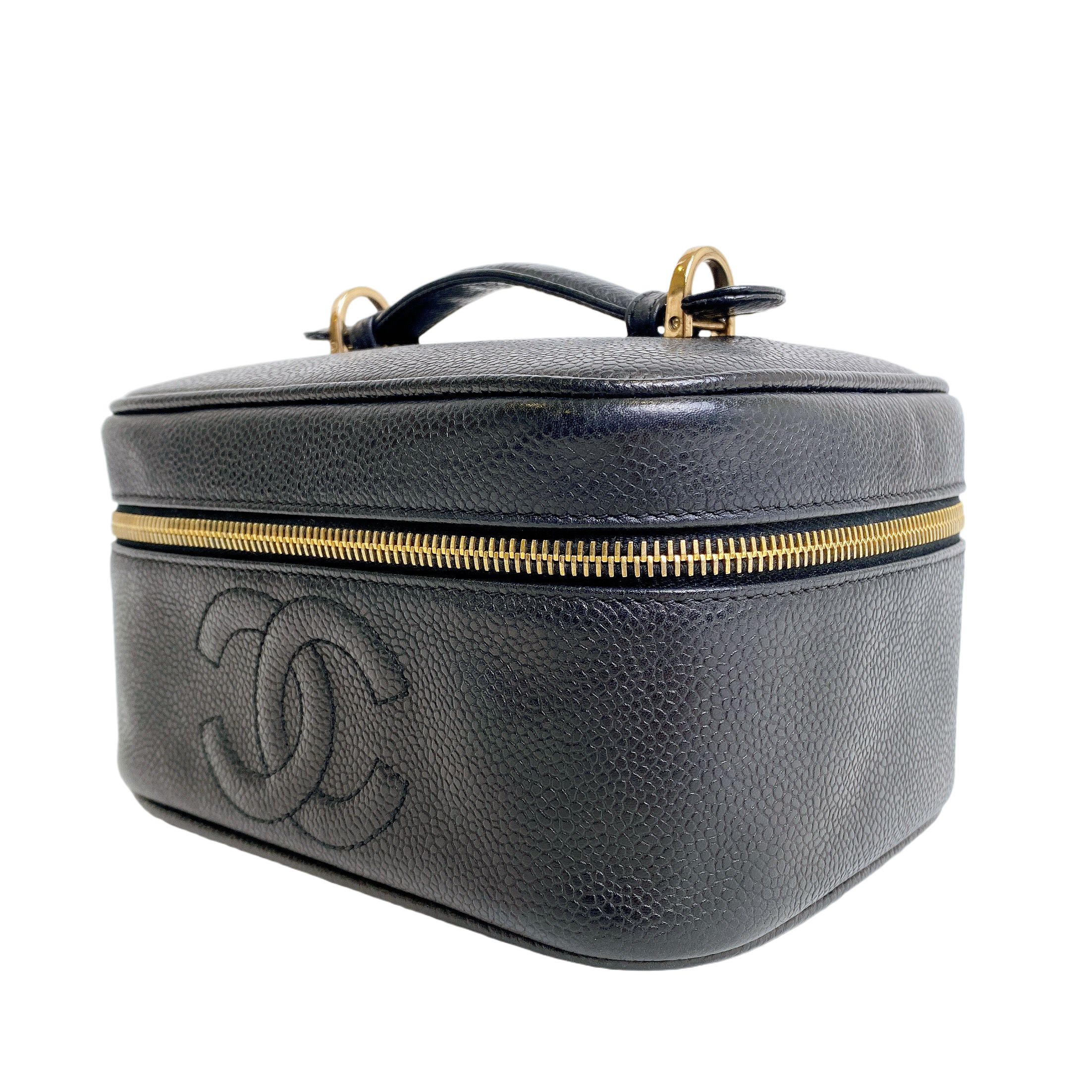 CHANEL VINTAGE COSMETIC BAG