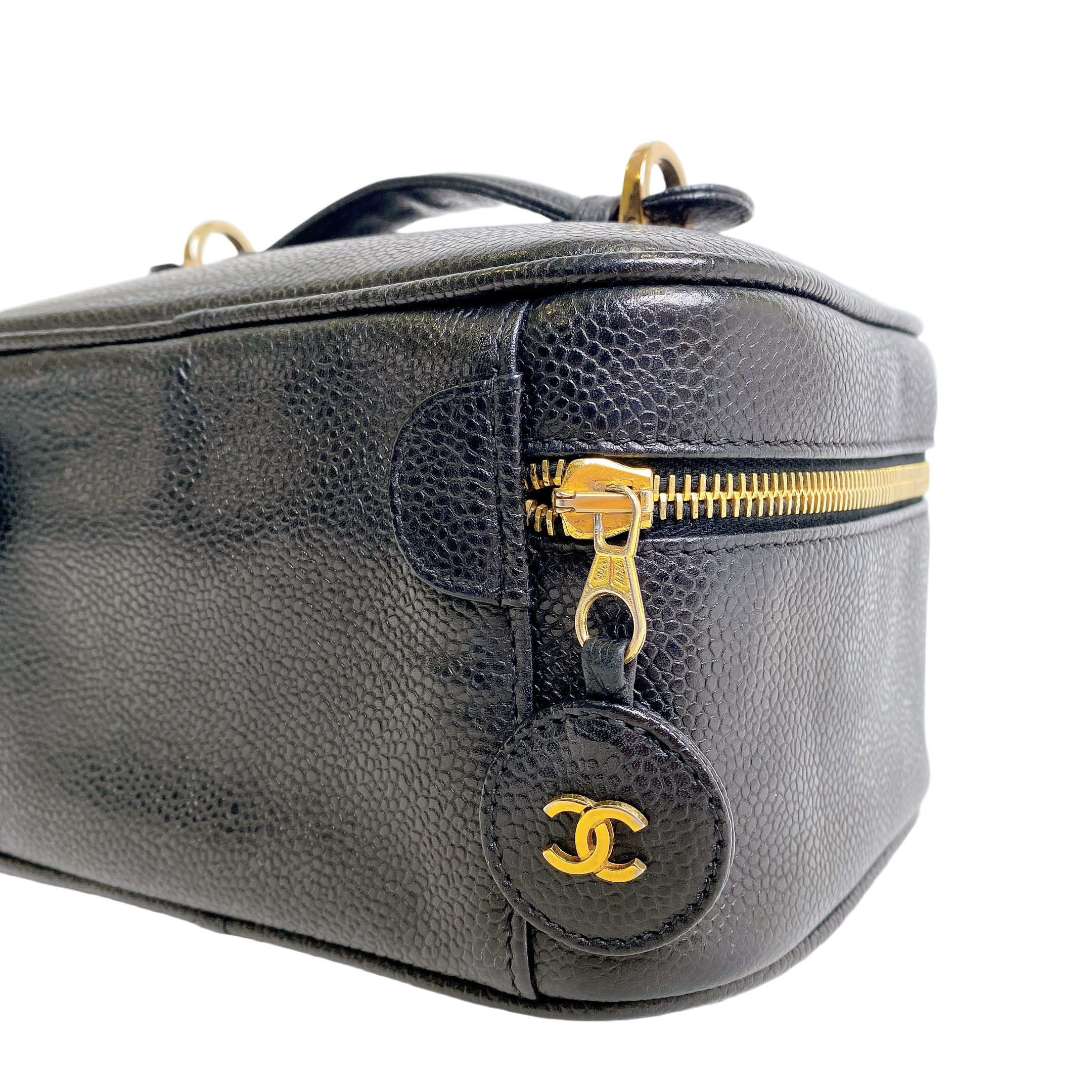 CHANEL VINTAGE COSMETIC BAG