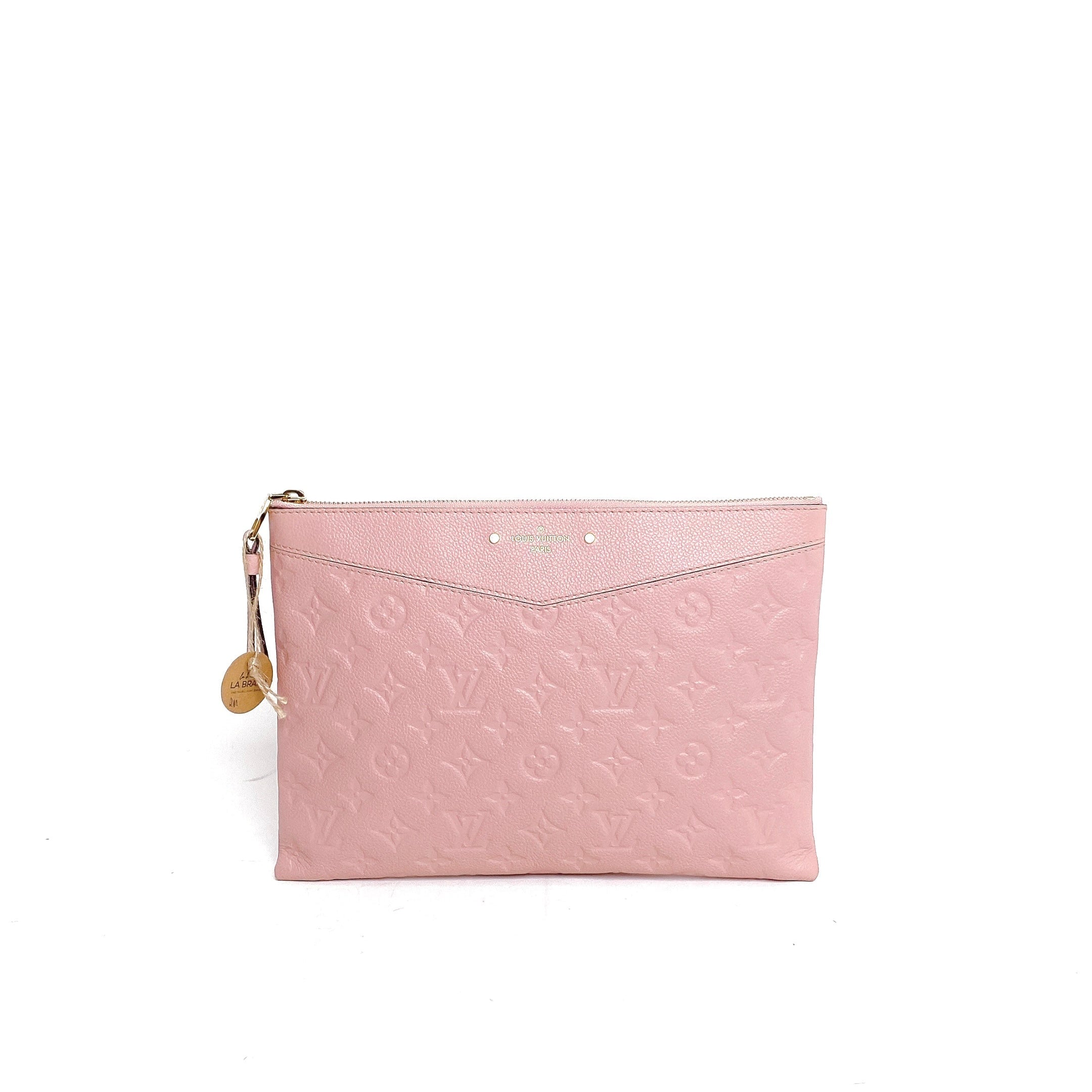 LV EMPREINTE POUCH IN PINK