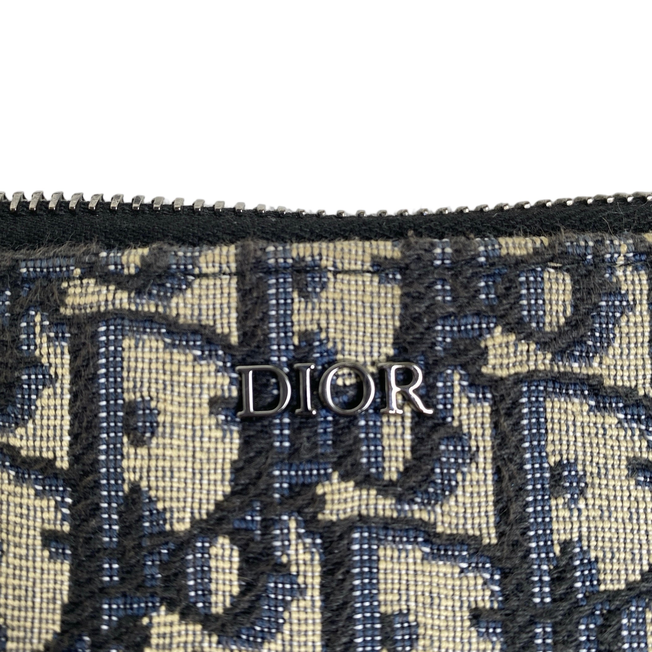 DIOR FLAT CASE OBLIQUE JACQUARD