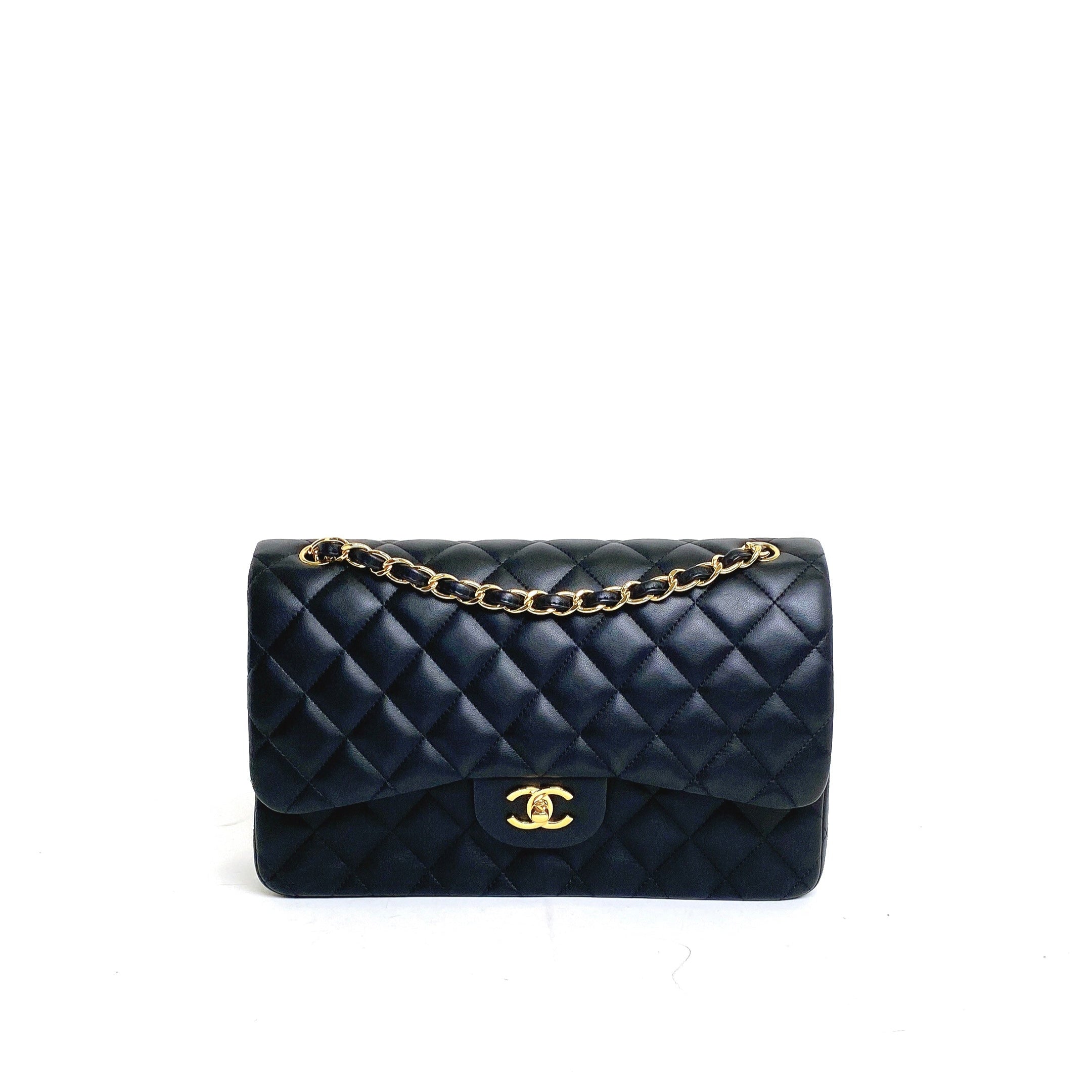 CHANEL CLASSIC JUMBO GHW