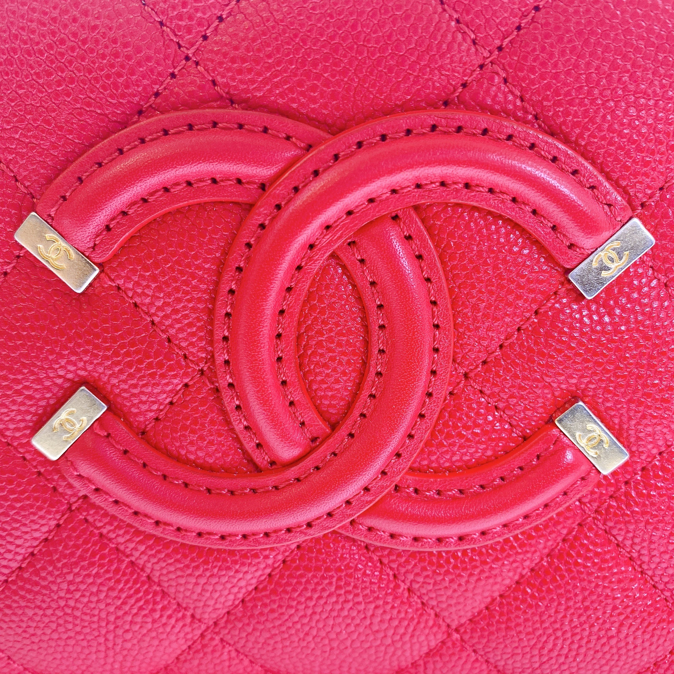 CHANEL FILIGREE VANITY CASE