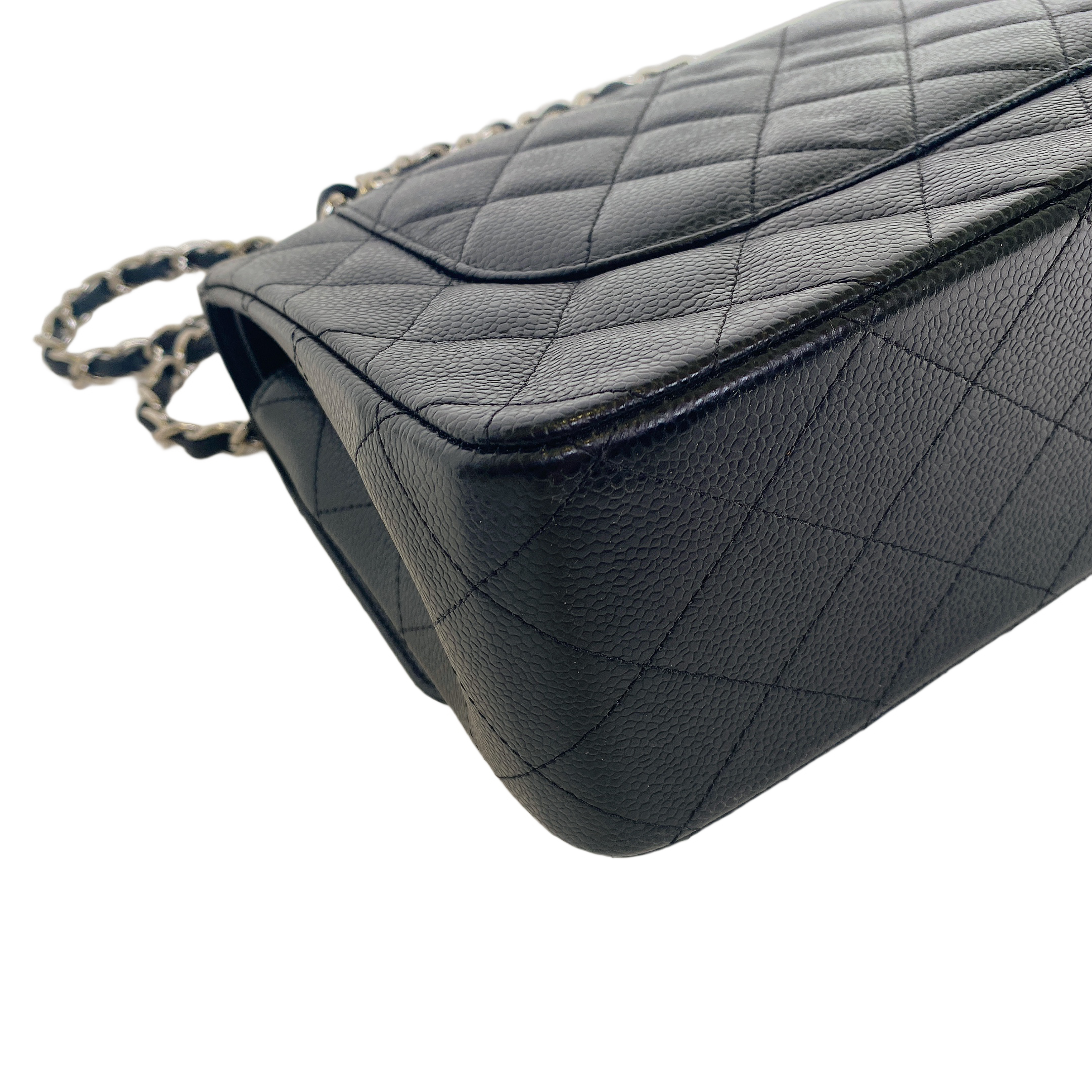 CHANEL CLASSIC JUMBO CAVIAR SHW