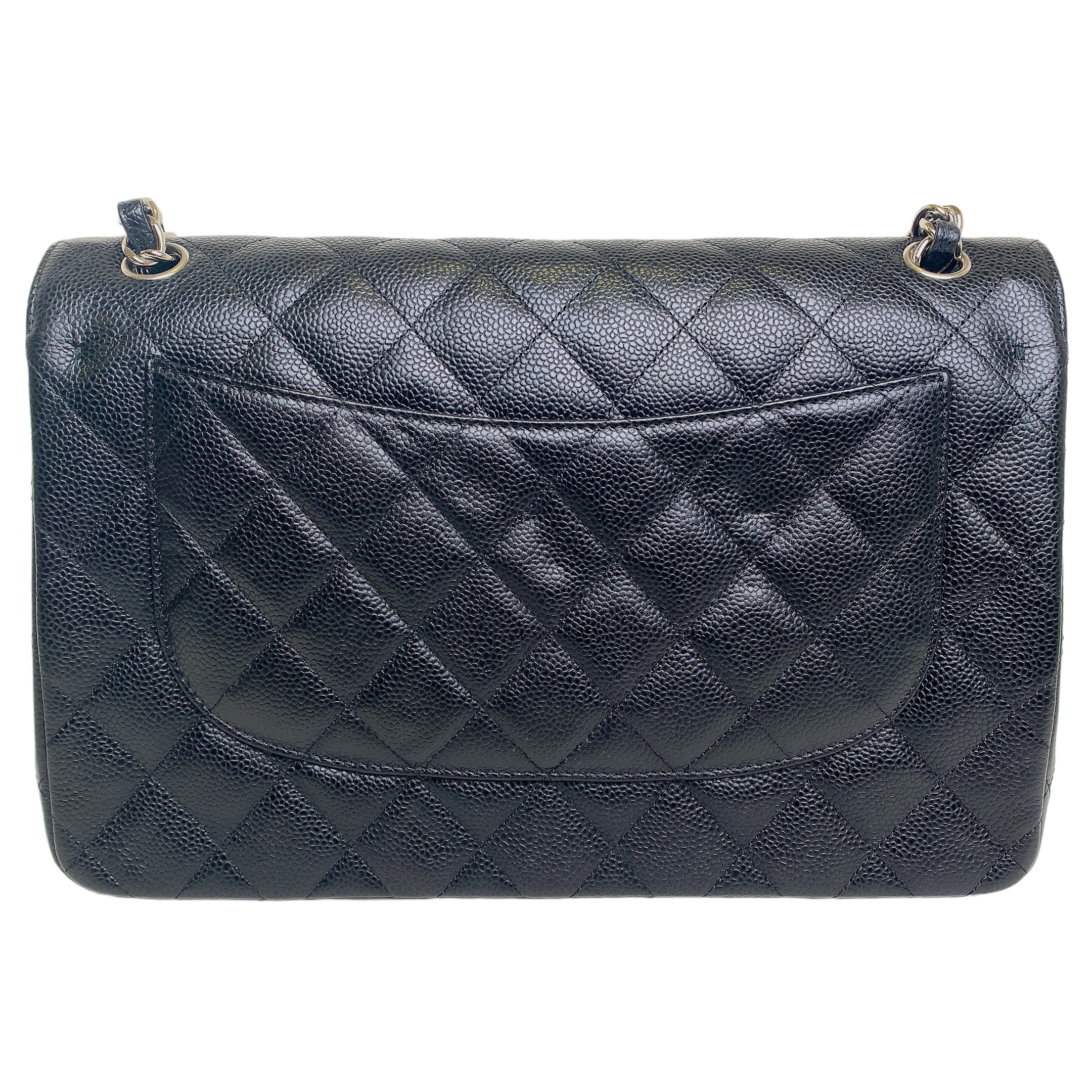 CHANEL CLASSIC JUMBO CAVIAR SHW