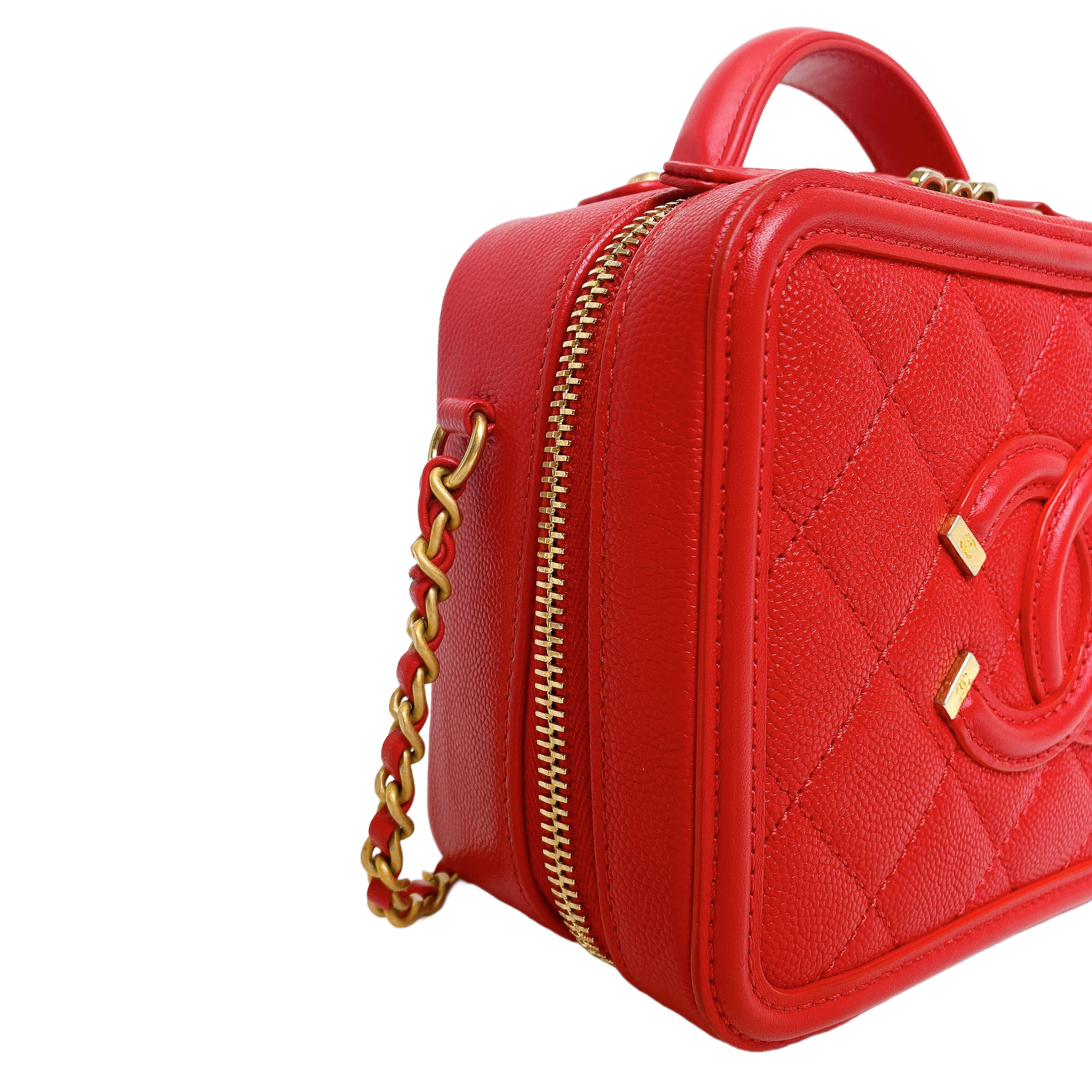 CHANEL FILIGREE VANITY CASE