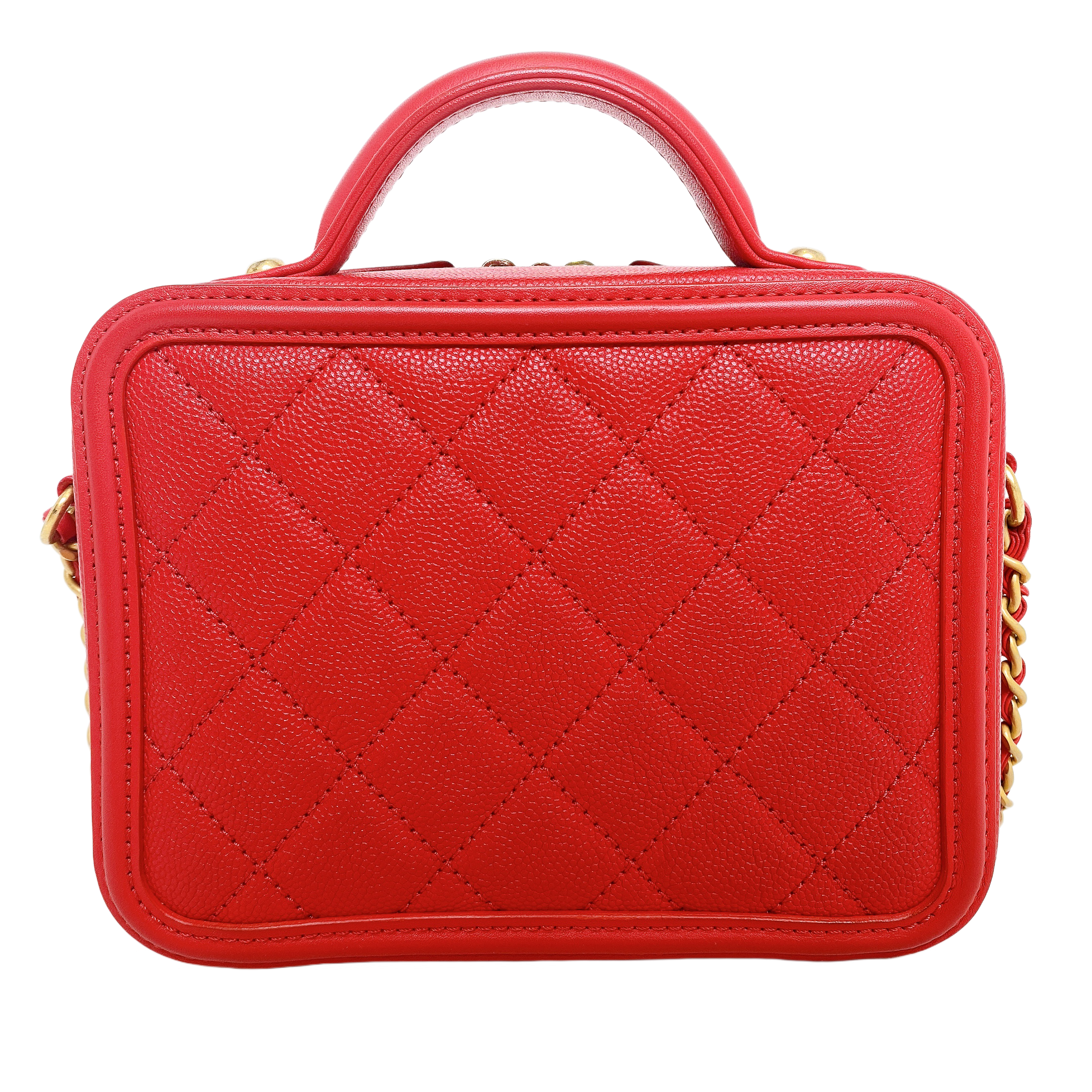 CHANEL FILIGREE VANITY CASE