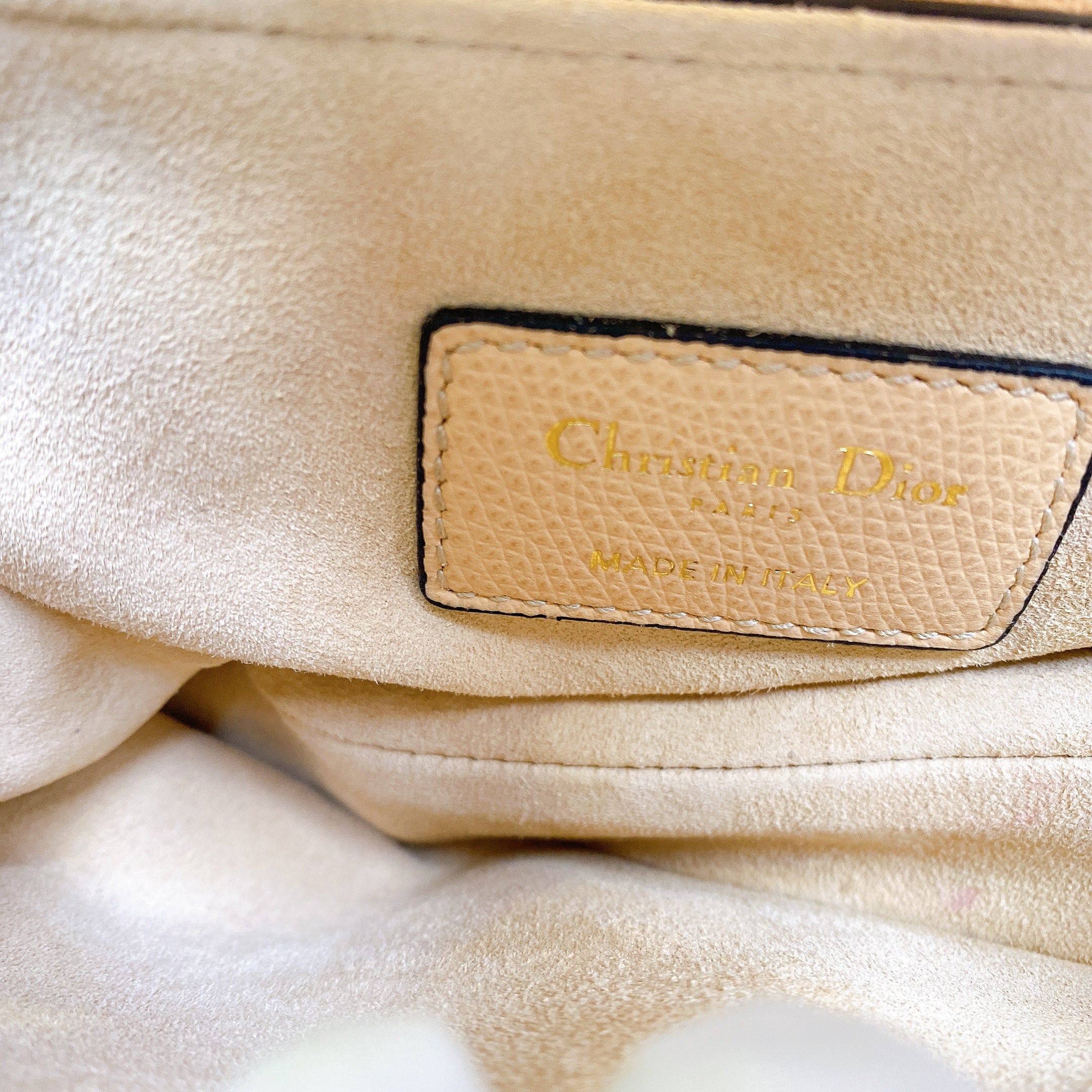 DIOR SADDLE IN BEIGE