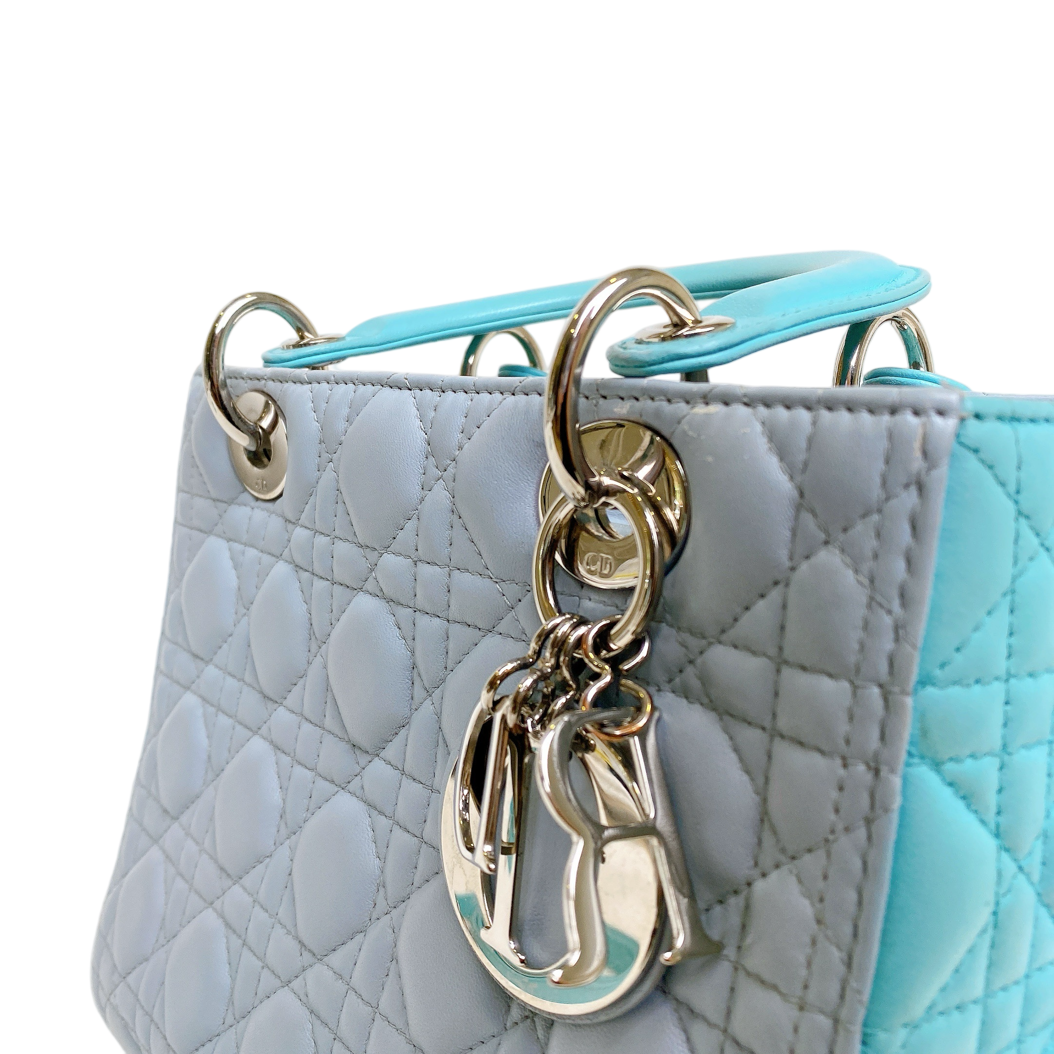 LADY DIOR BLUE GREY 2 TONE