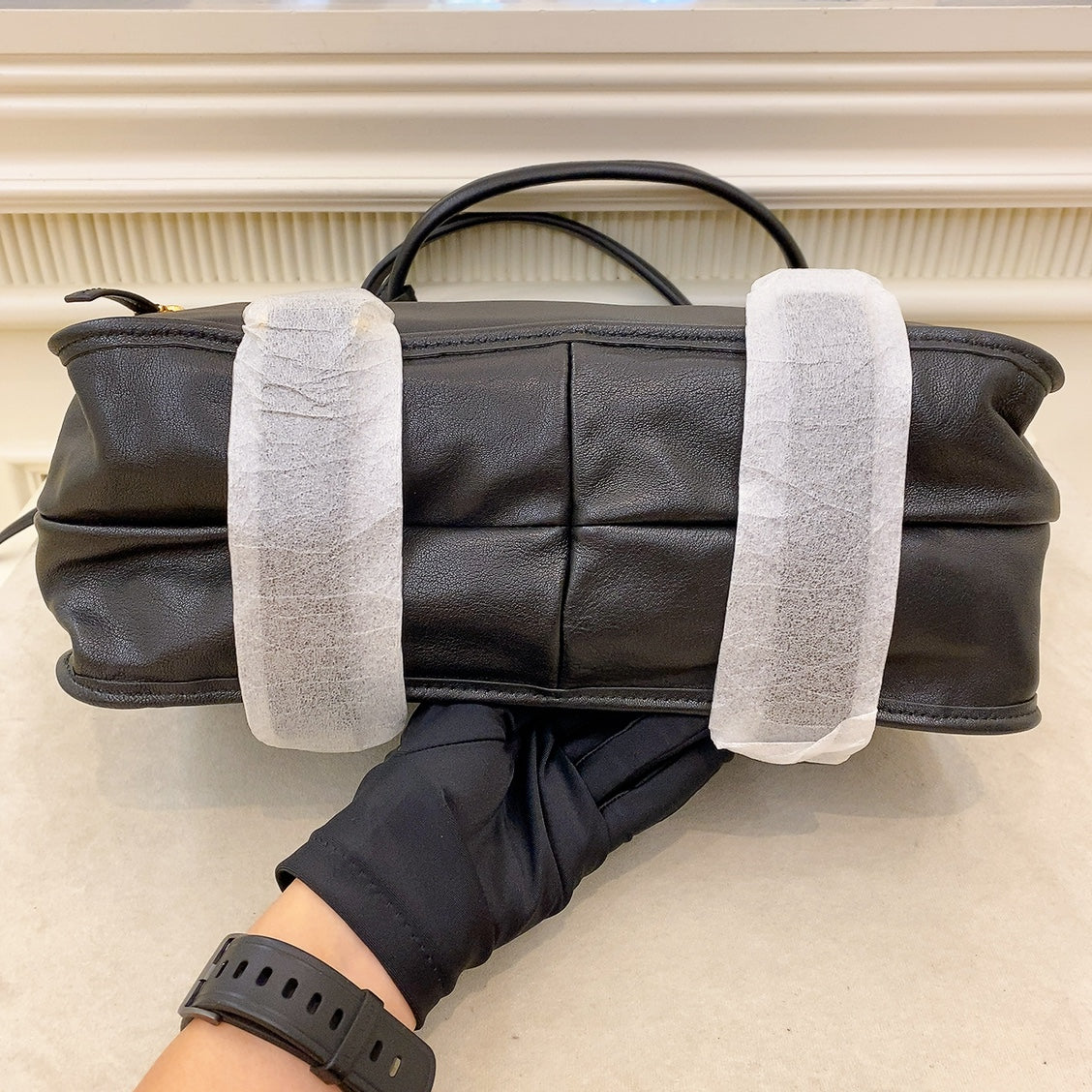 Dior Fall Winter Runway Mointaigne 30 in Black