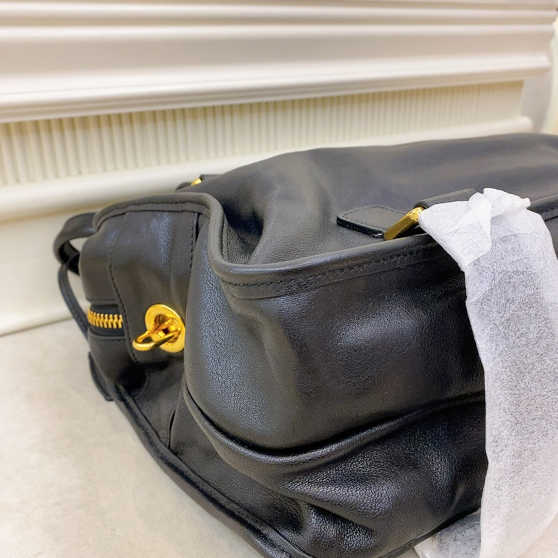 Dior Fall Winter Runway Mointaigne 30 in Black