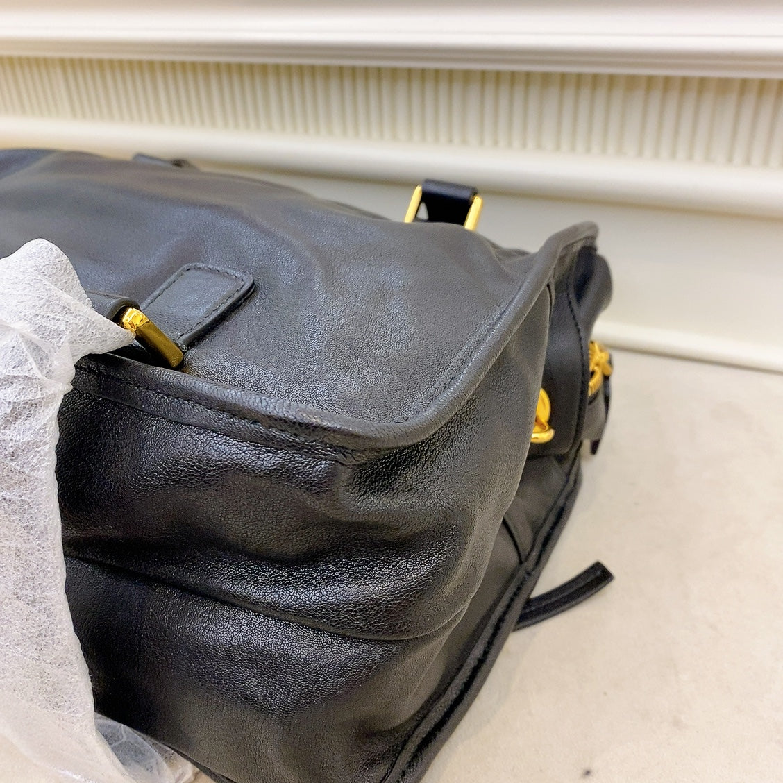 Dior Fall Winter Runway Mointaigne 30 in Black