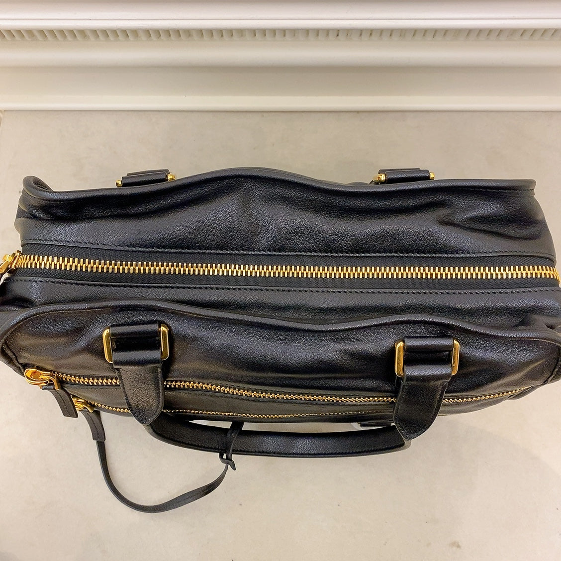 Dior Fall Winter Runway Mointaigne 30 in Black