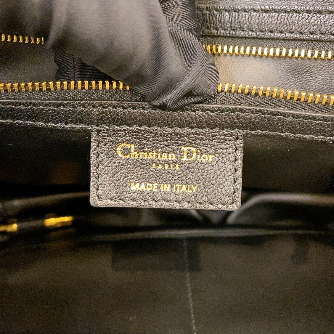 Dior Fall Winter Runway Mointaigne 30 in Black