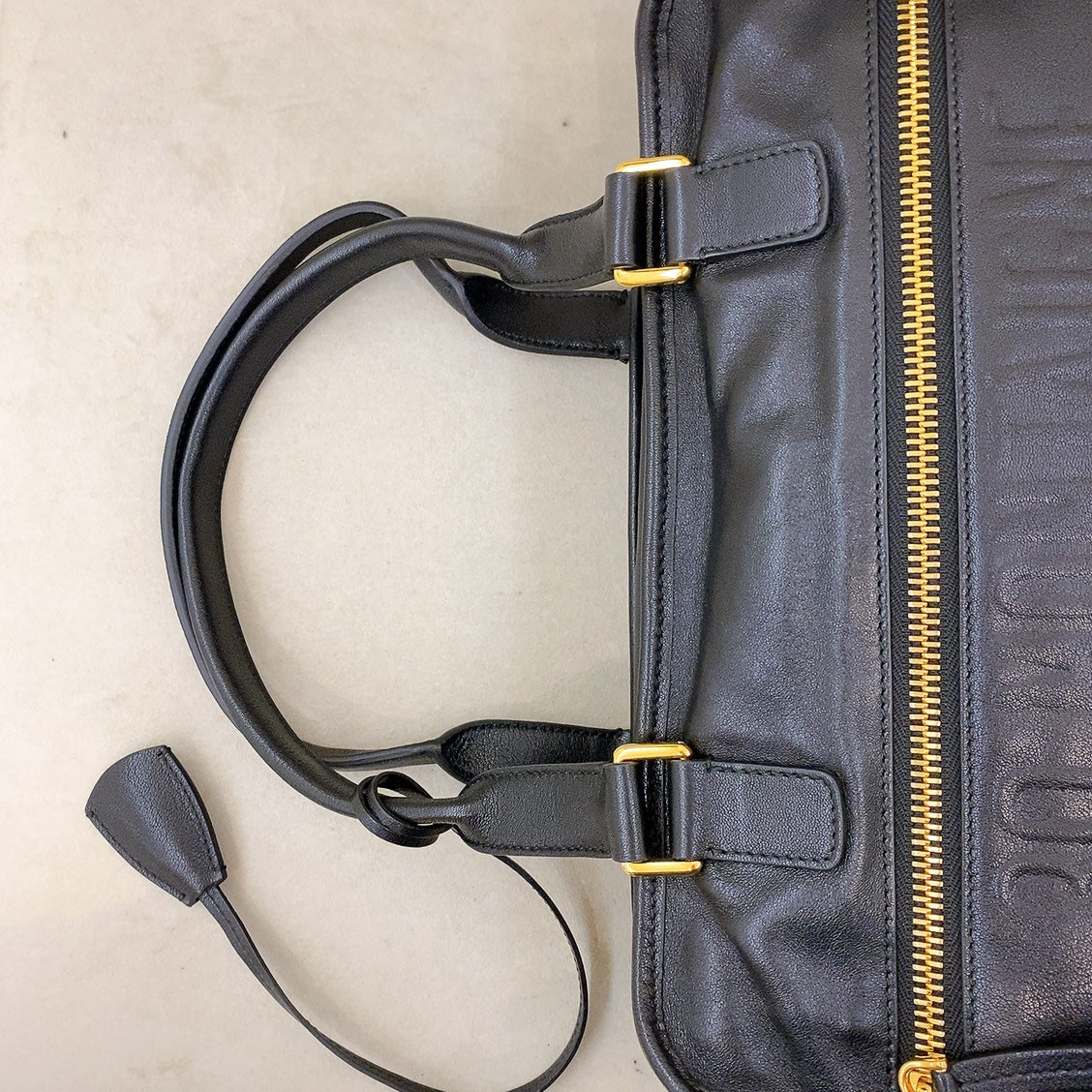 Dior Fall Winter Runway Mointaigne 30 in Black