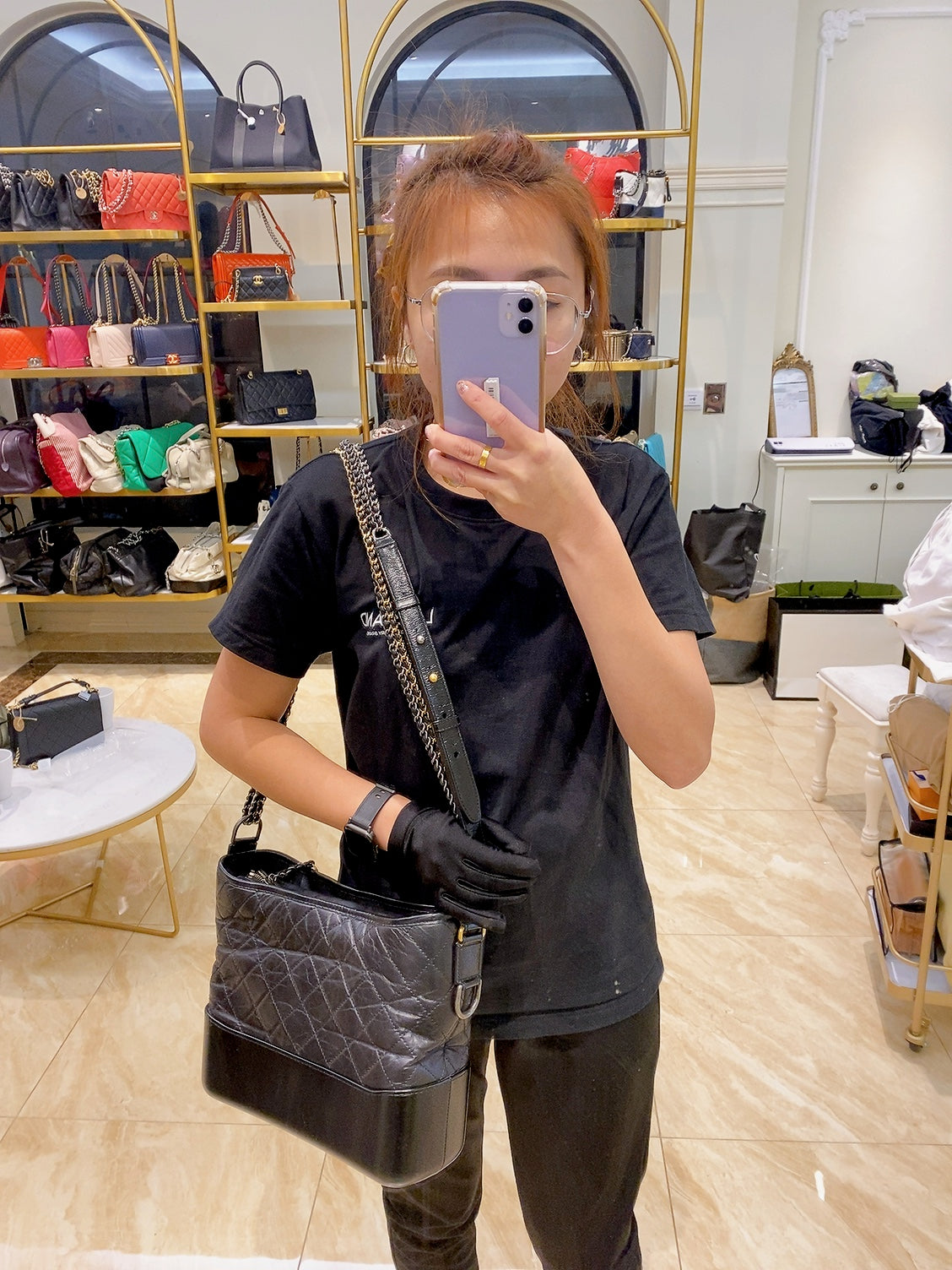 Chanel Gabrielle Medium in Black