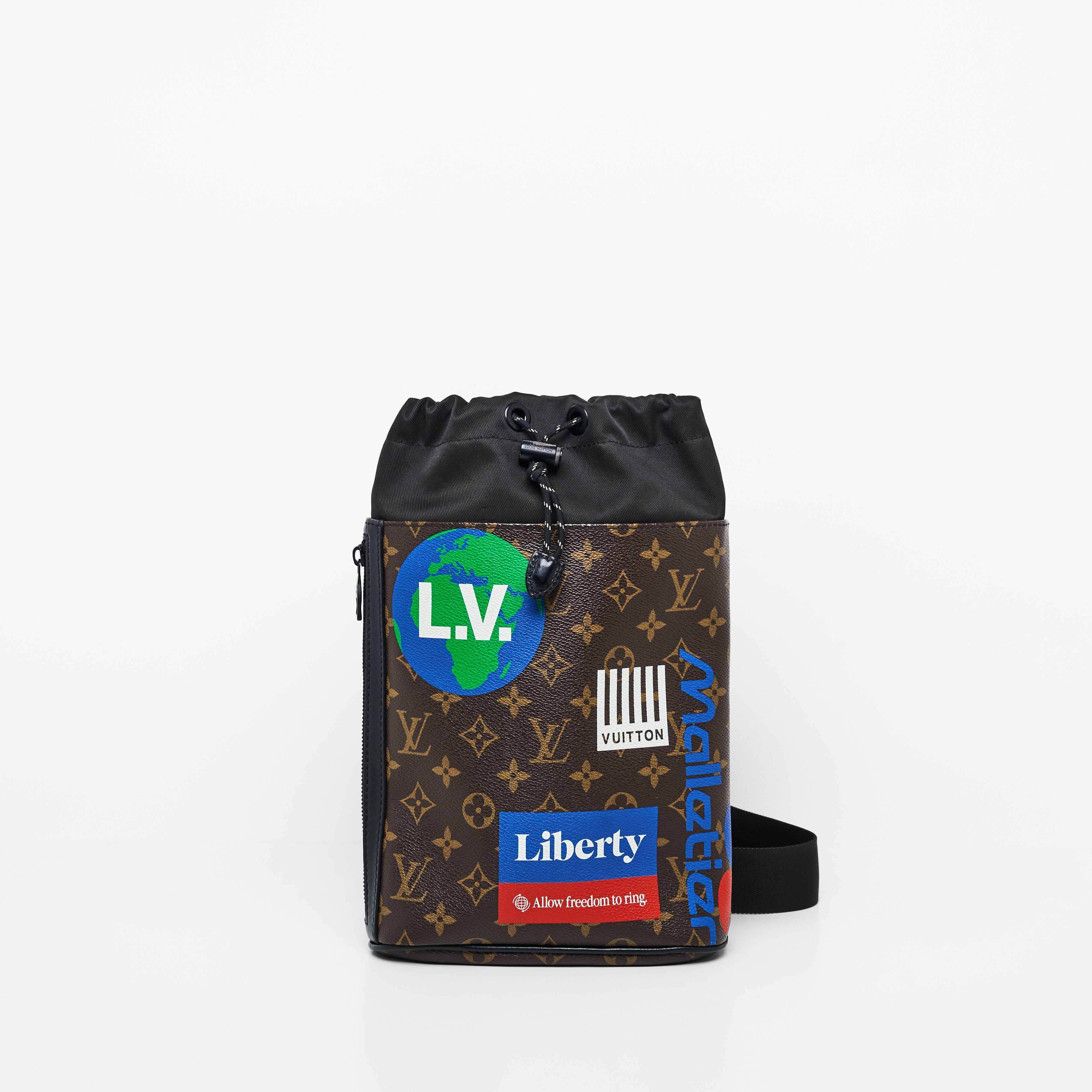 LV Chalk Sling Bag Monogram