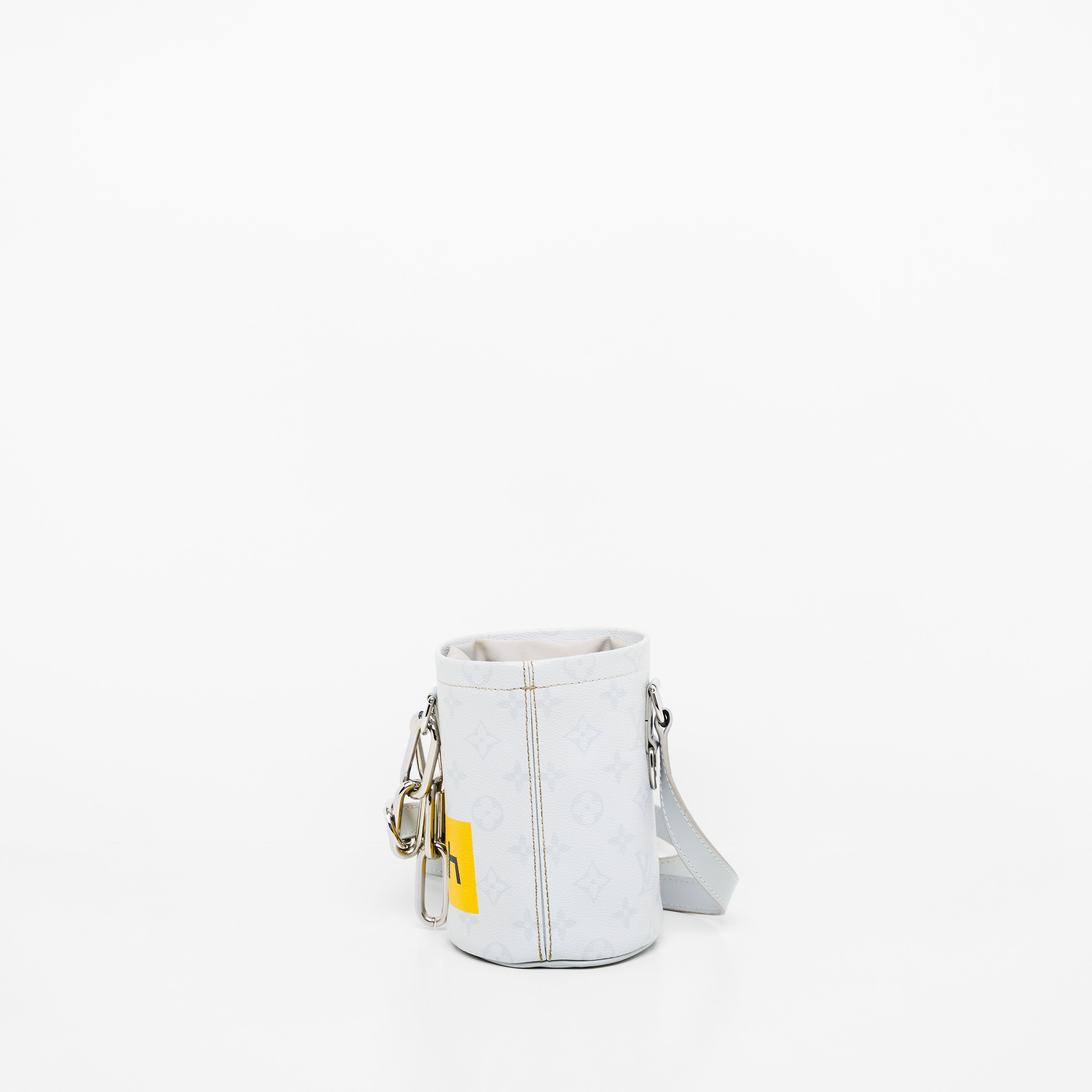 LV White Nano Chalk Bag
