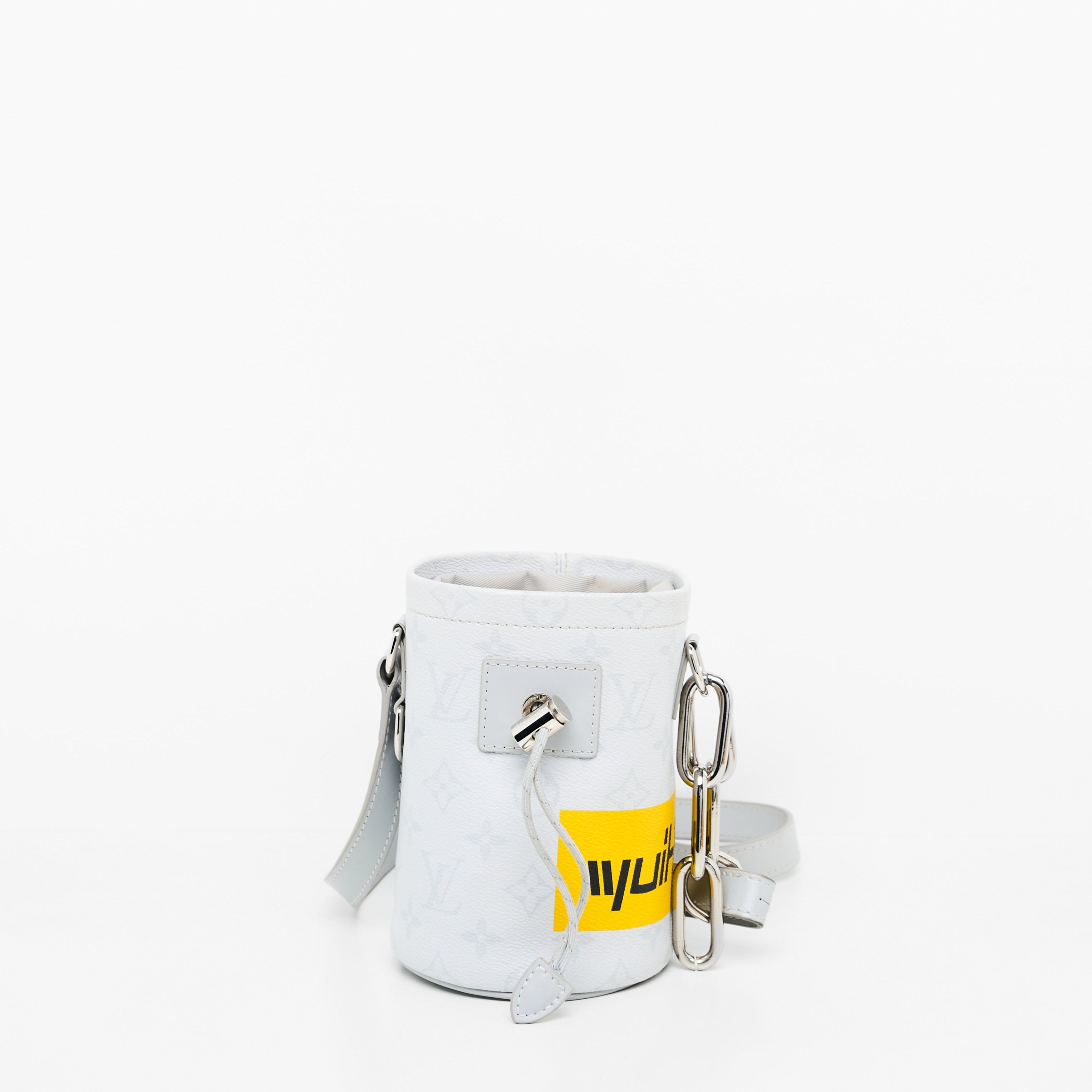 LV White Nano Chalk Bag