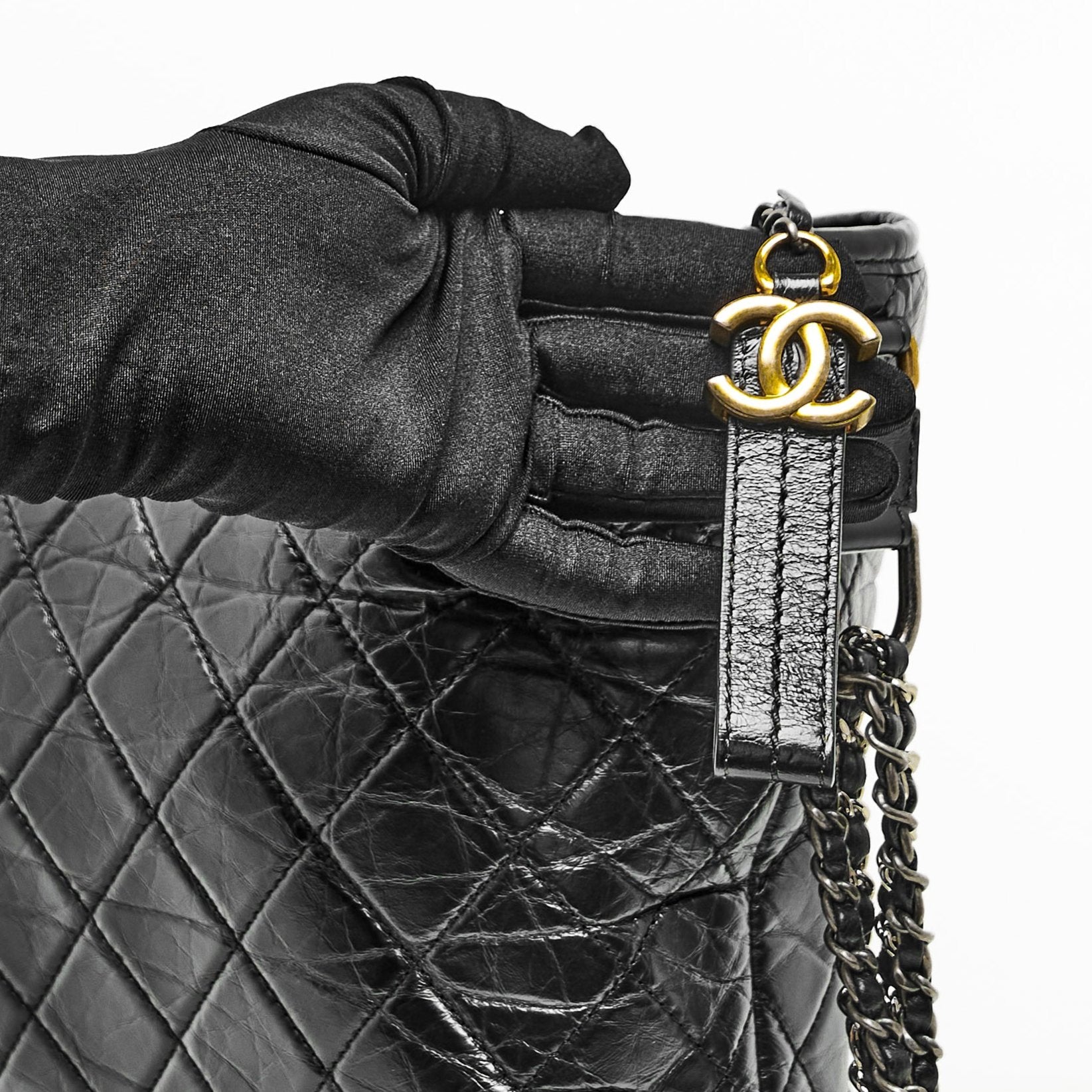 Chanel Gabrielle Large in Black