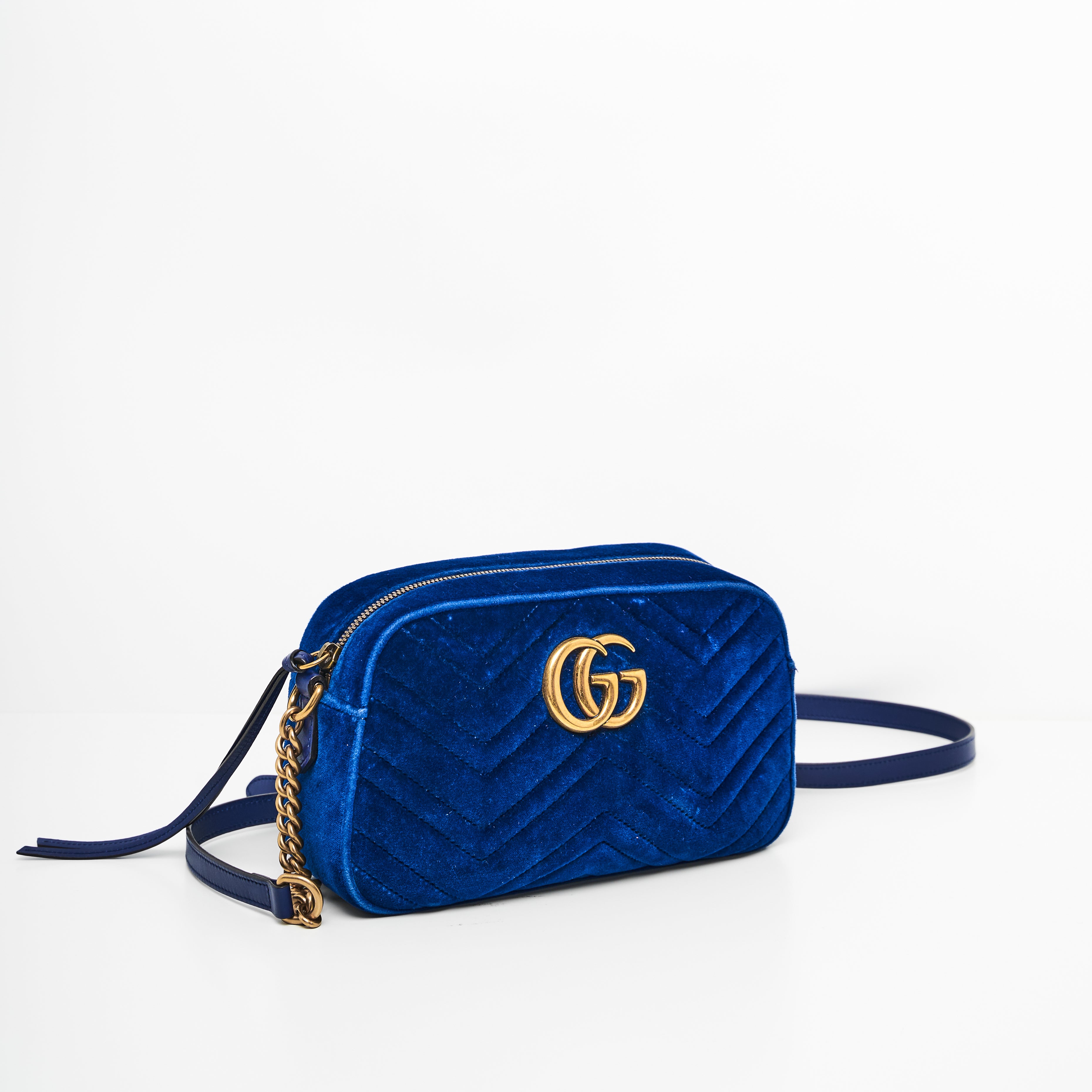 Gucci GG Marmont Velvet Crossbody