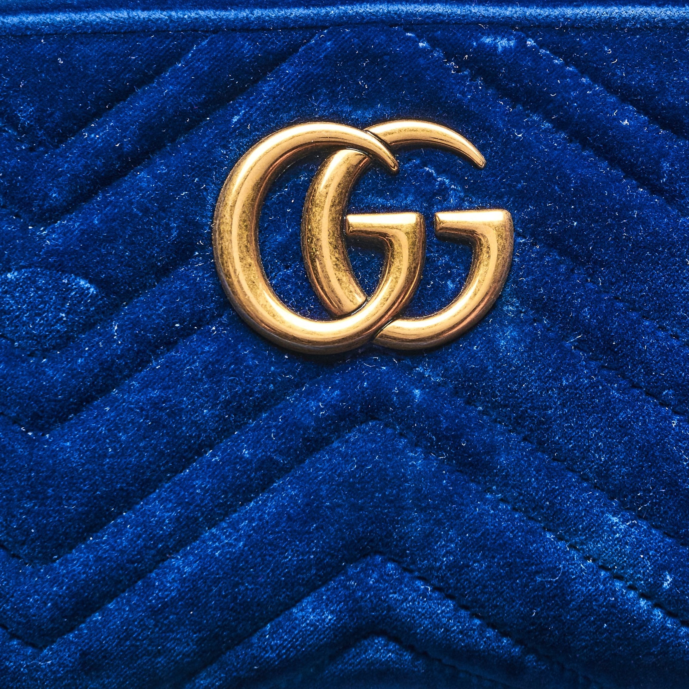 Gucci GG Marmont Velvet Crossbody