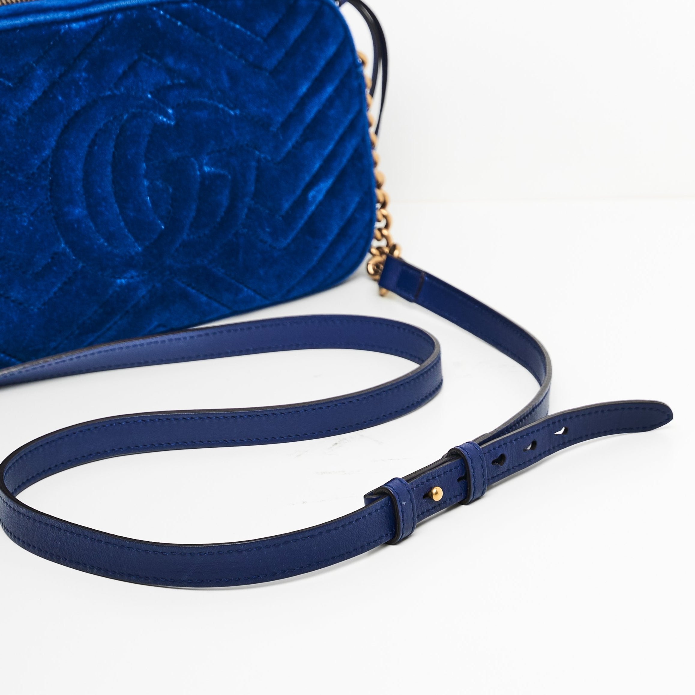 Gucci GG Marmont Velvet Crossbody