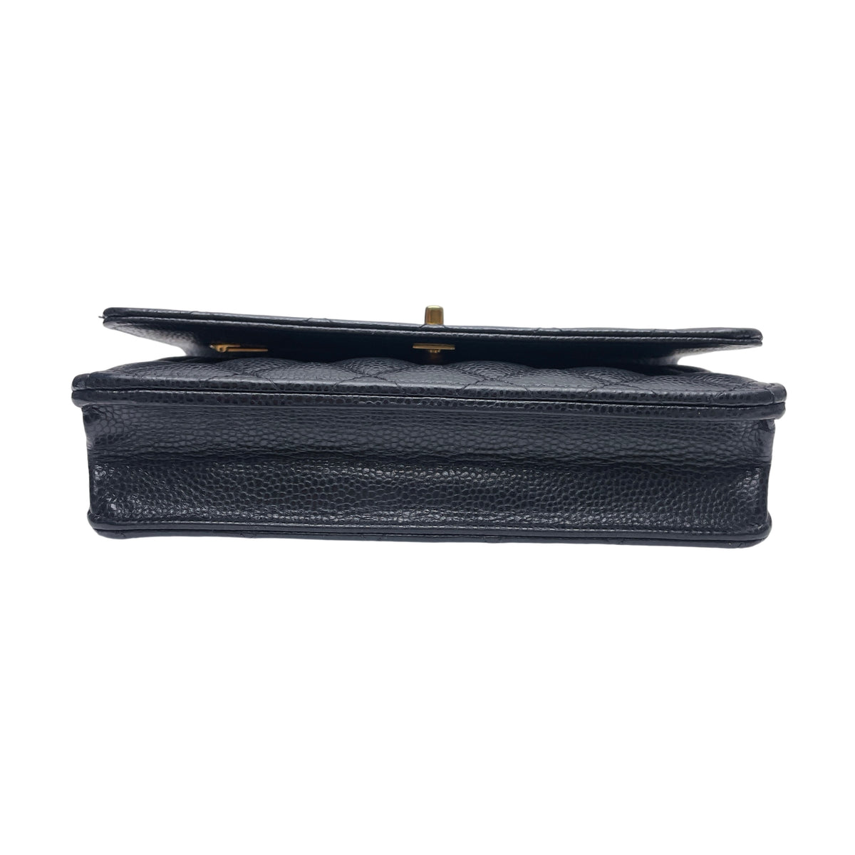 CHANEL WALLET TURN LOCK WALLET ON CHAIN