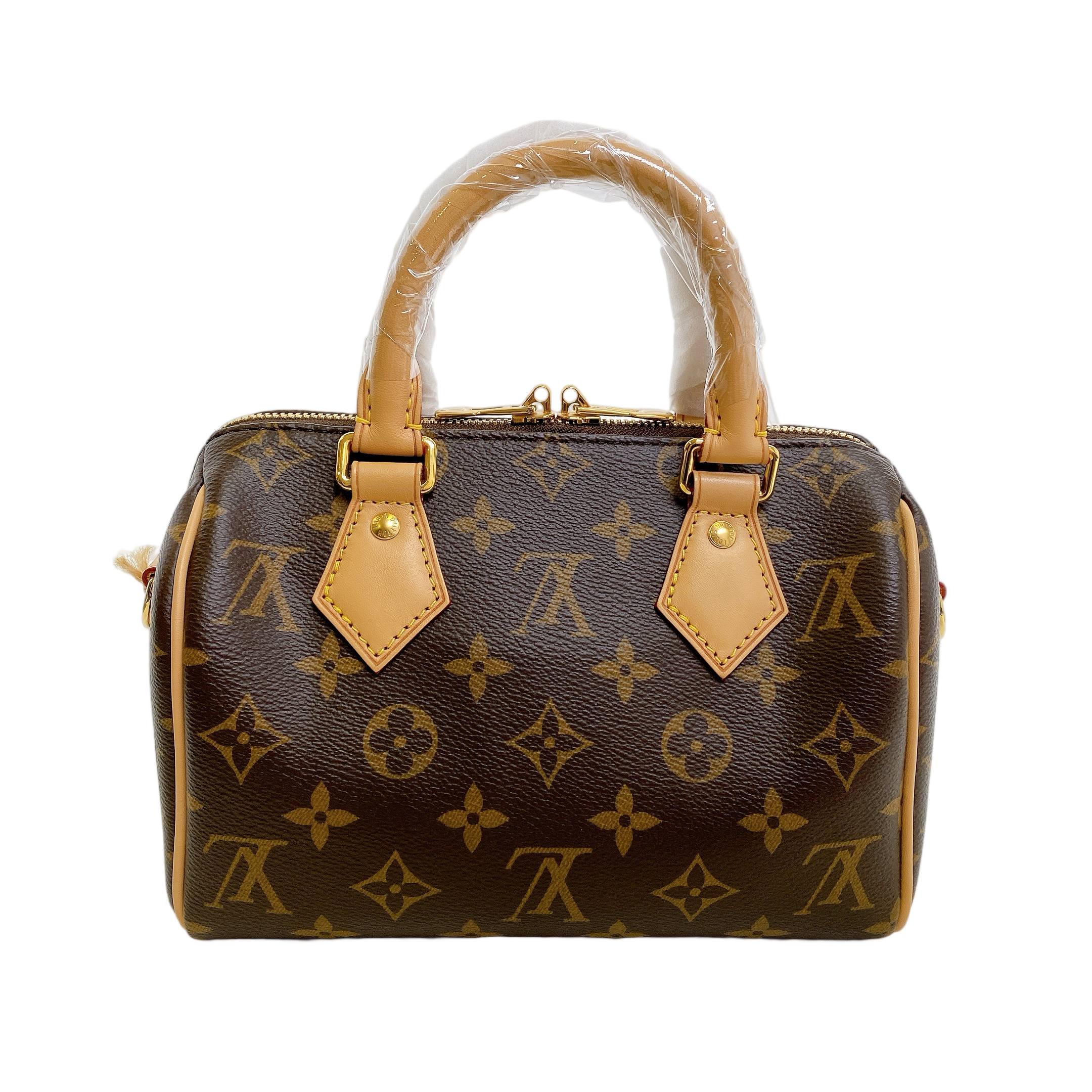 LV SPEEDY 20 BLACK STRAP