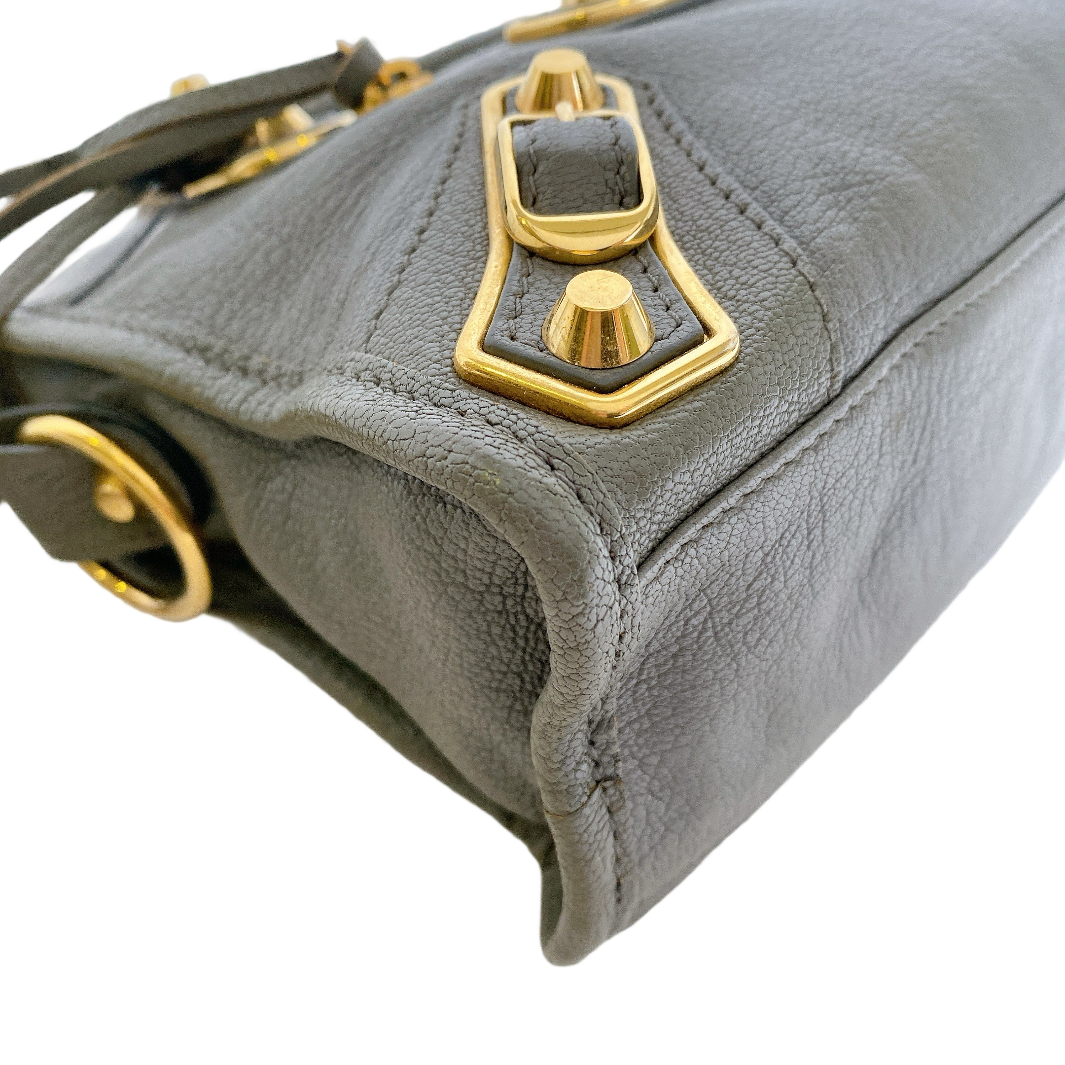 BALENCIAGA MINI EDGE IN GREY