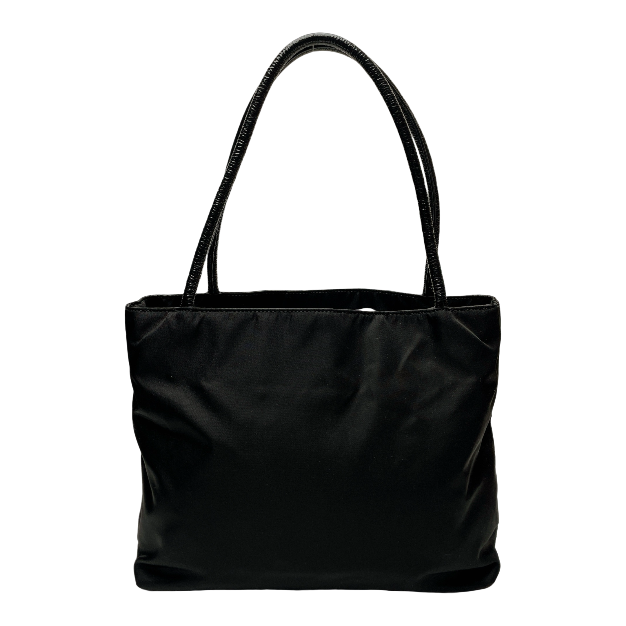 PRADA TRIANGLE LOGO TOTE