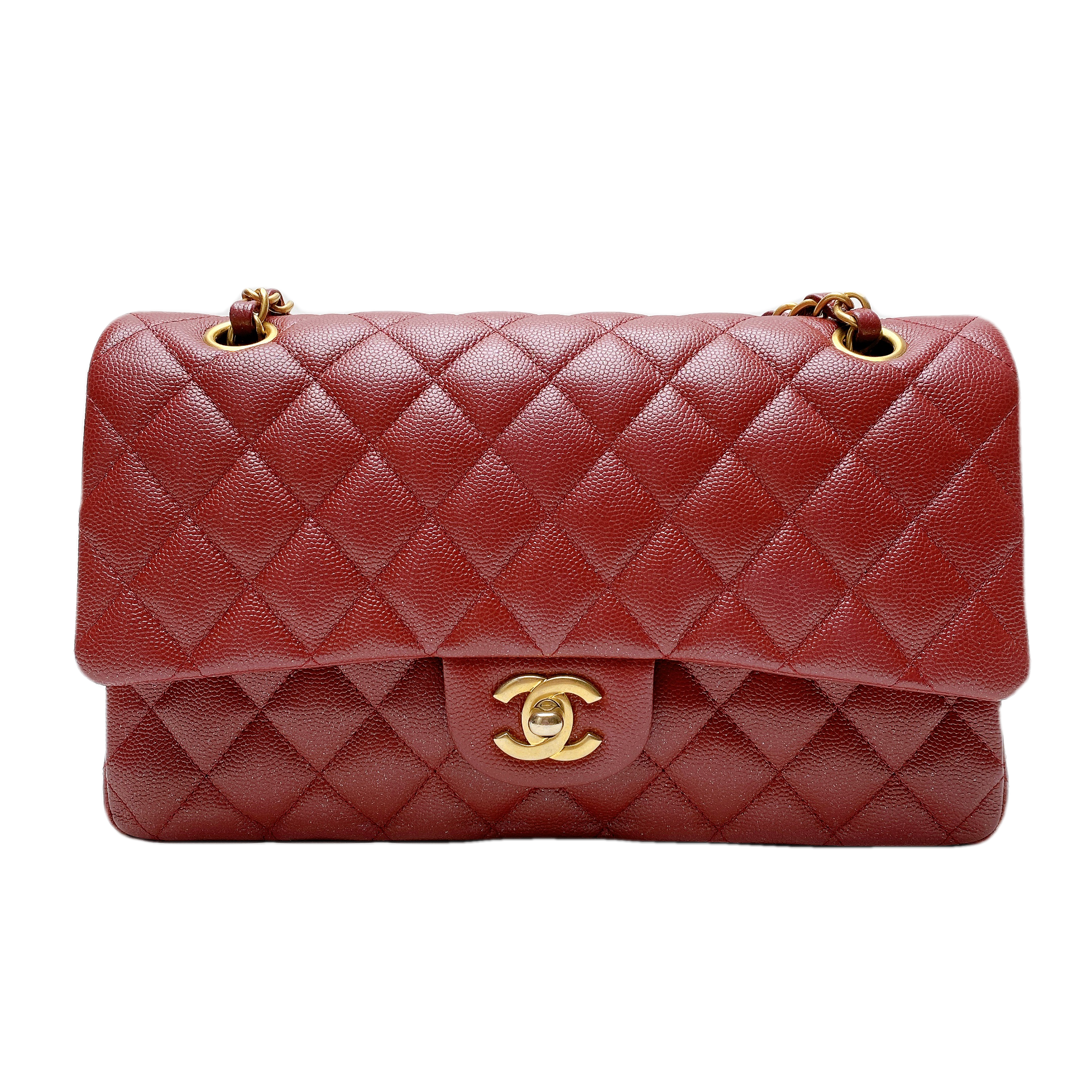 CHANEL CF IN MAROON