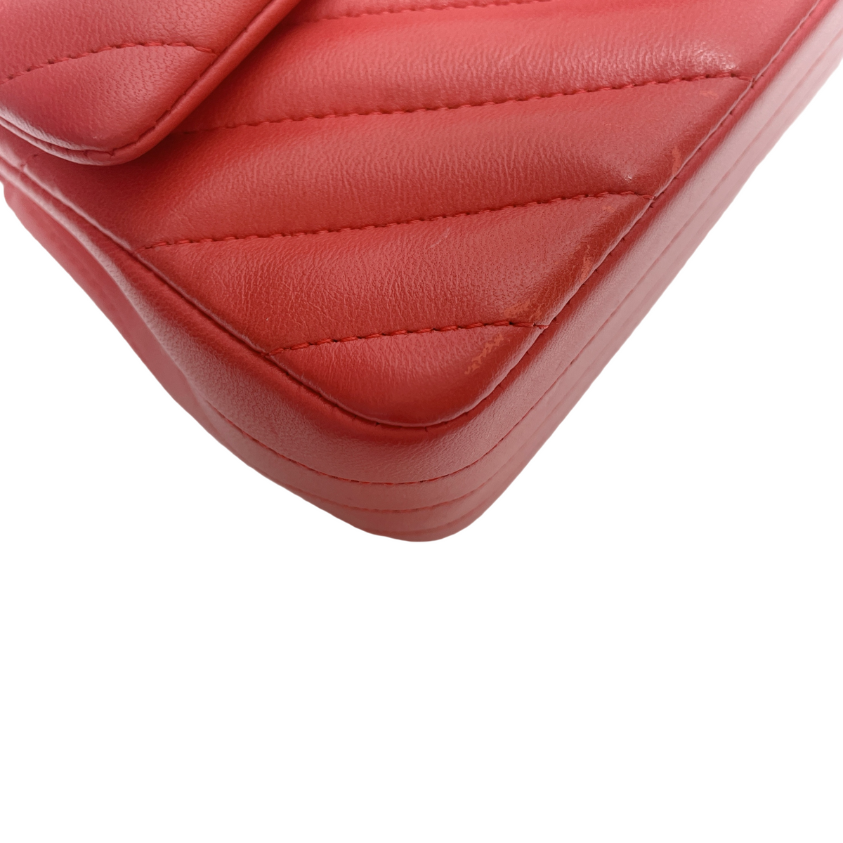 CHANEL CHEVRON RECTANGULAR FLAP