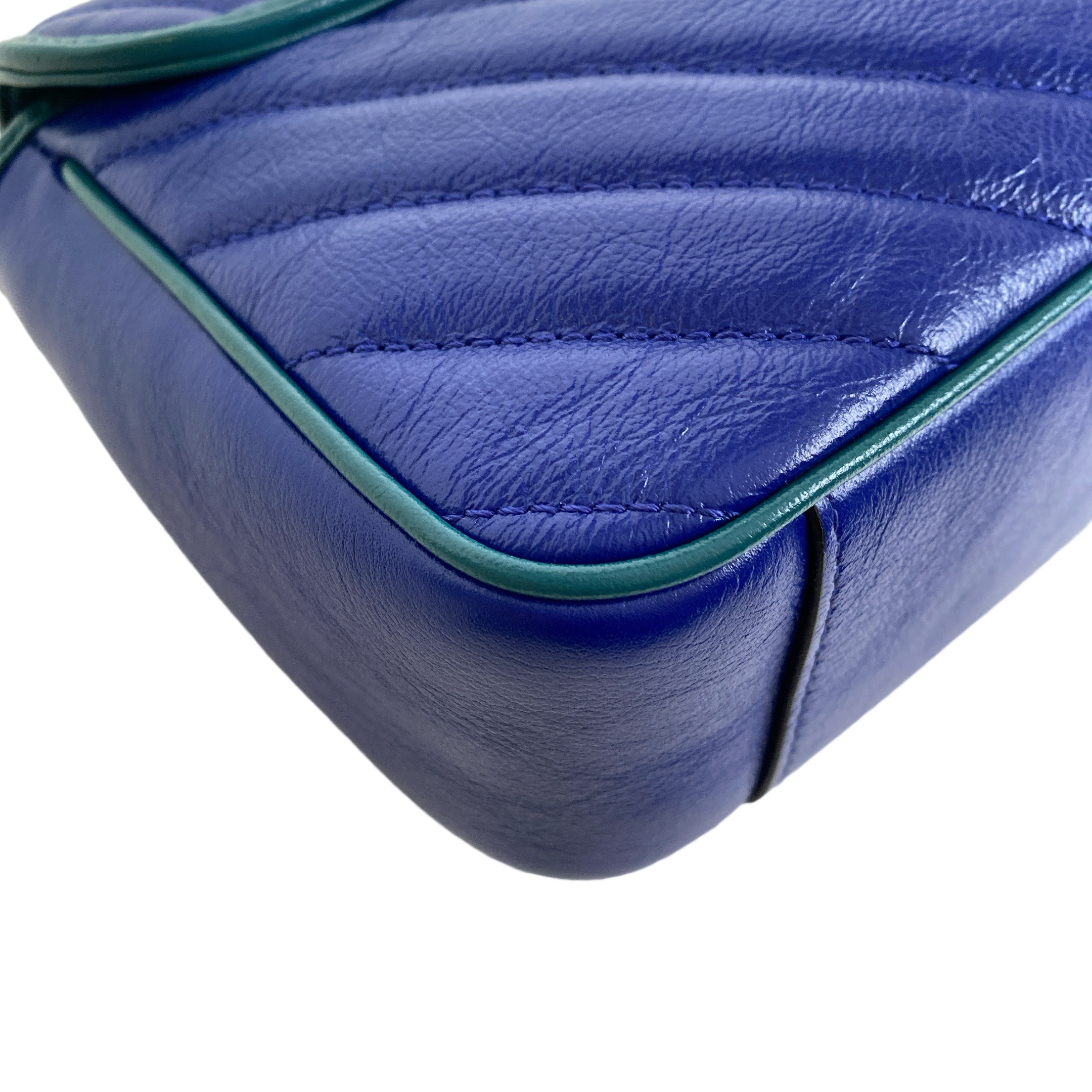 GUCCI MARMONT SMALL IN BLUE
