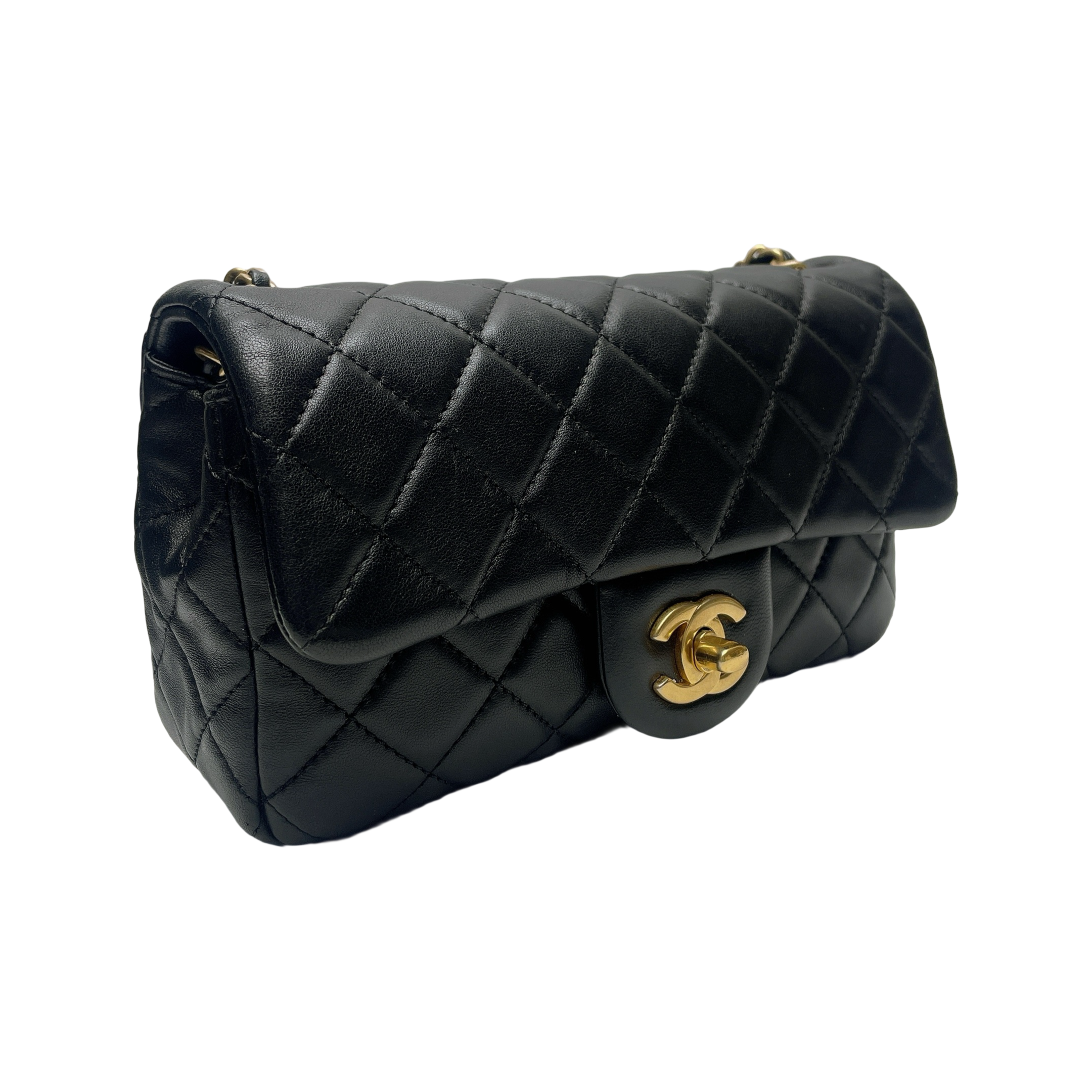 CHANEL RECTANGULAR PEARL CRUSH