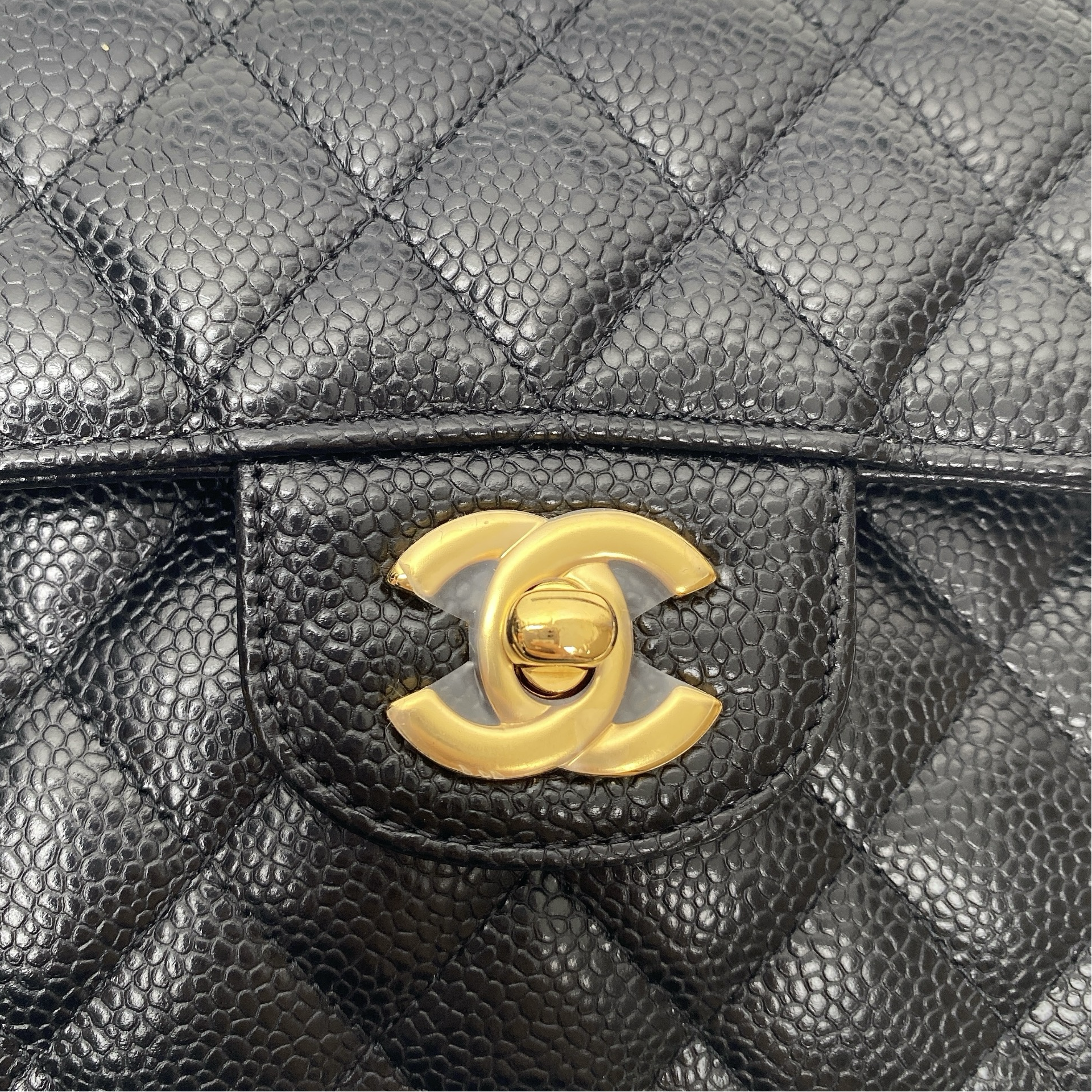 CHANEL CF SMALL IN GHW