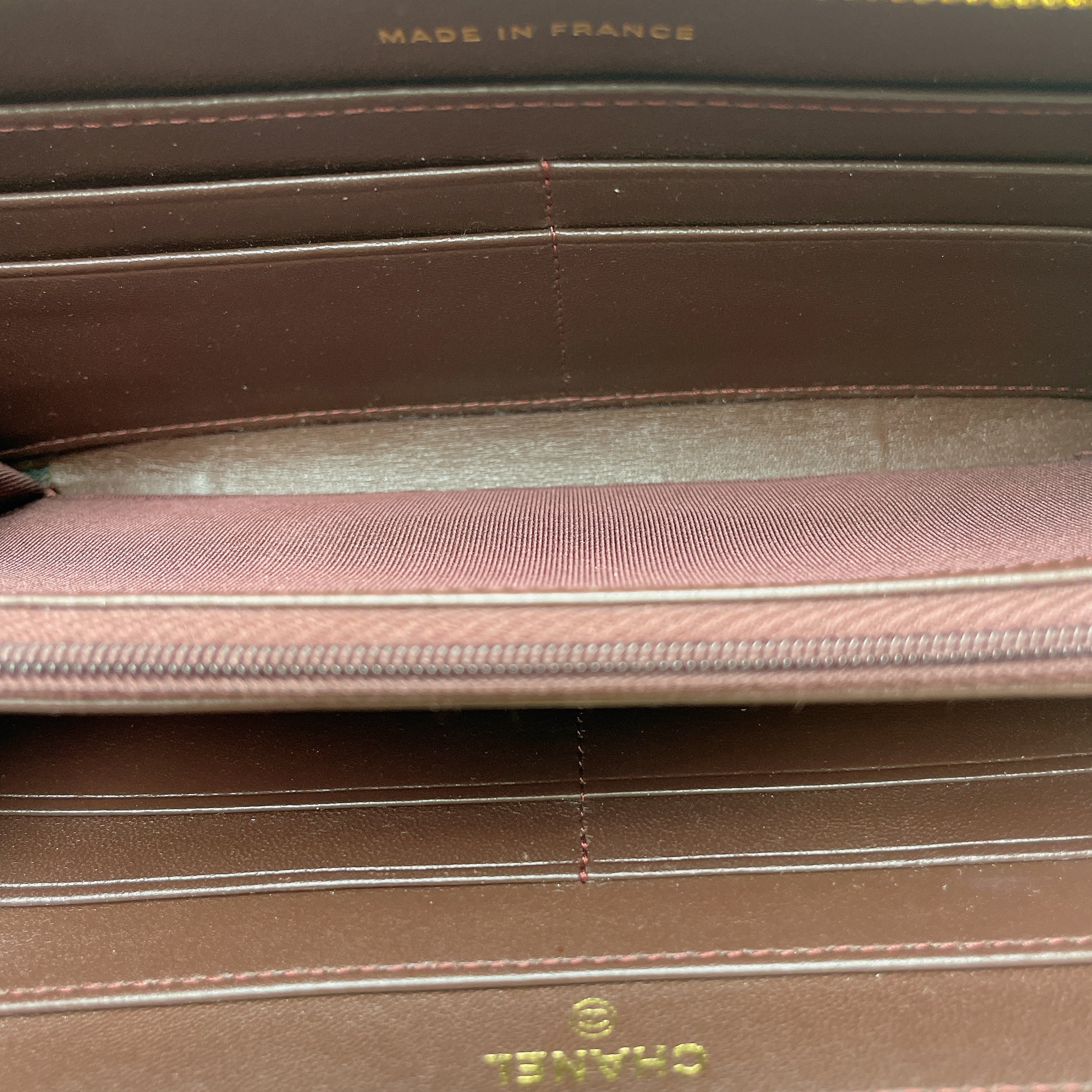 CHANEL ZIPPY LONG WALLET