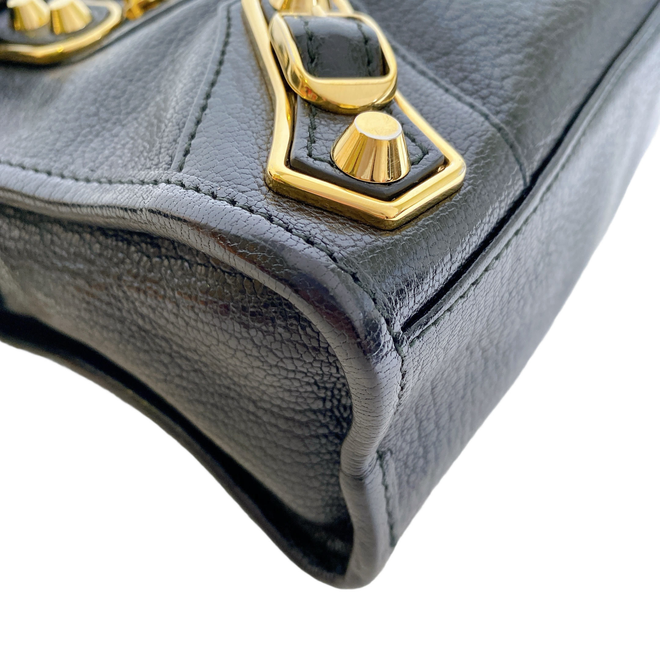 BALENCIAGA CITY MINI IN BLACK