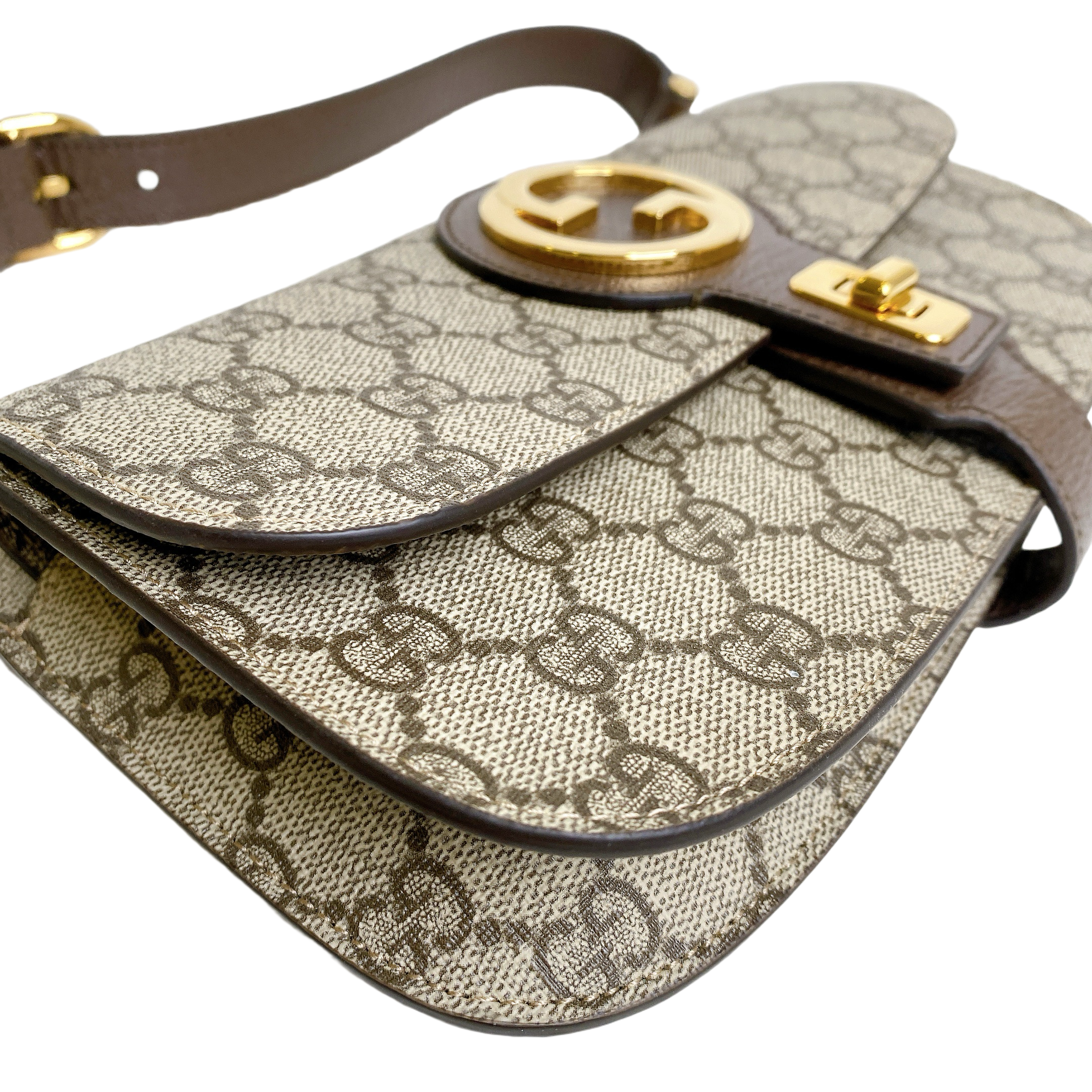 GUCCI BLONDIE FLAP BELT BAG