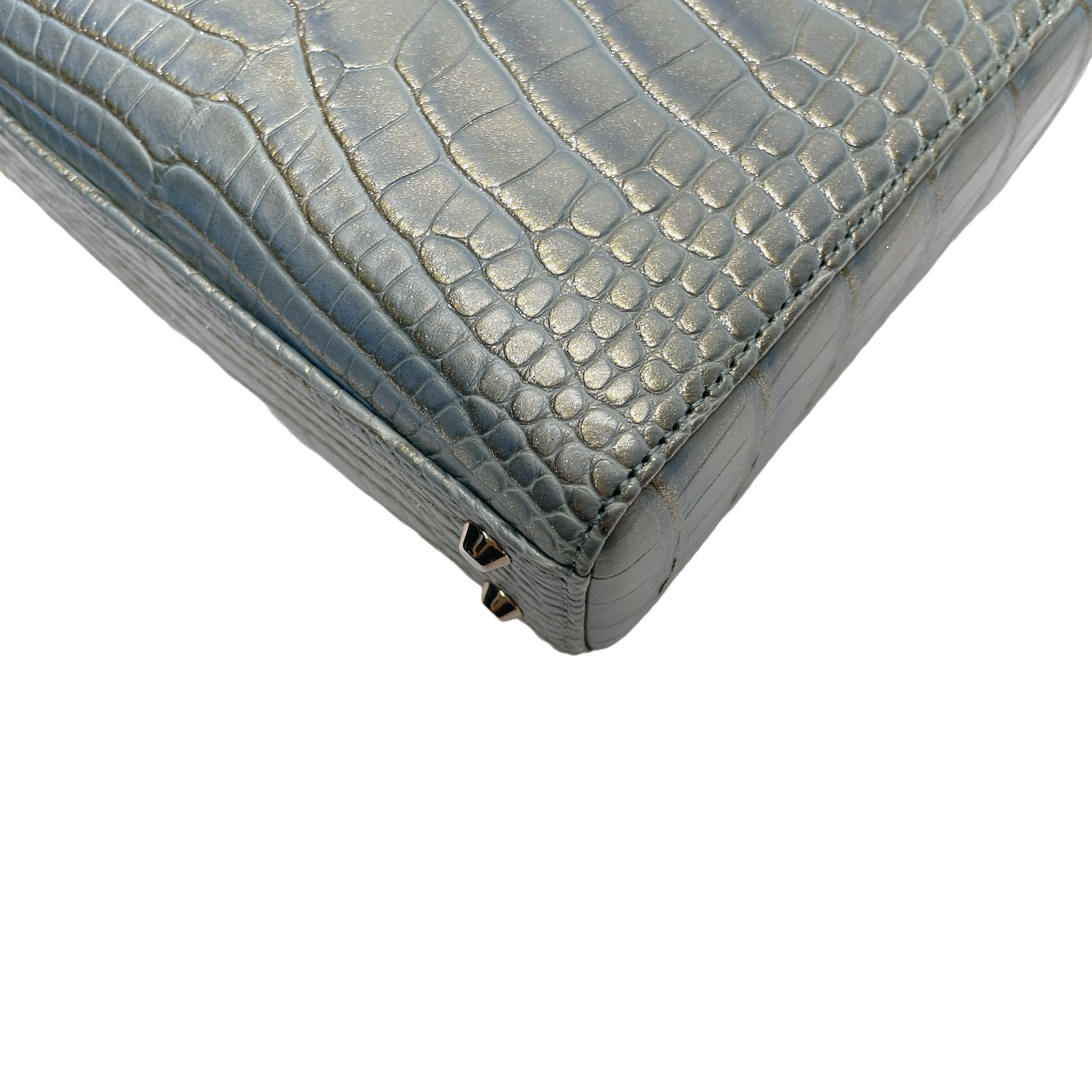 LADY DIOR SMALL ALLIGATOR