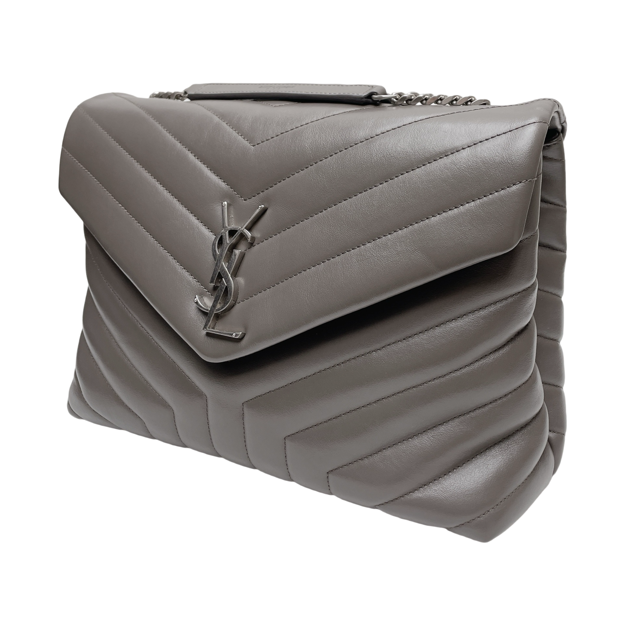YSL LOU LOU GREY MEDIUM