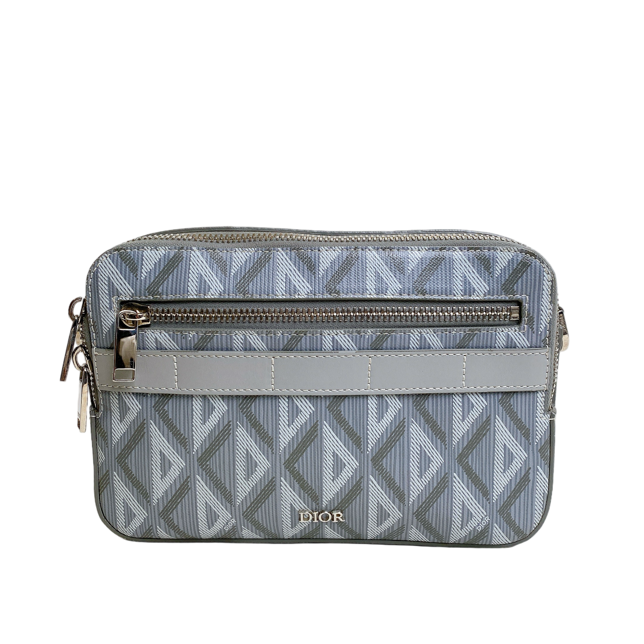 DIOR SAFARI DIAMOND CANVAS IN GREY
