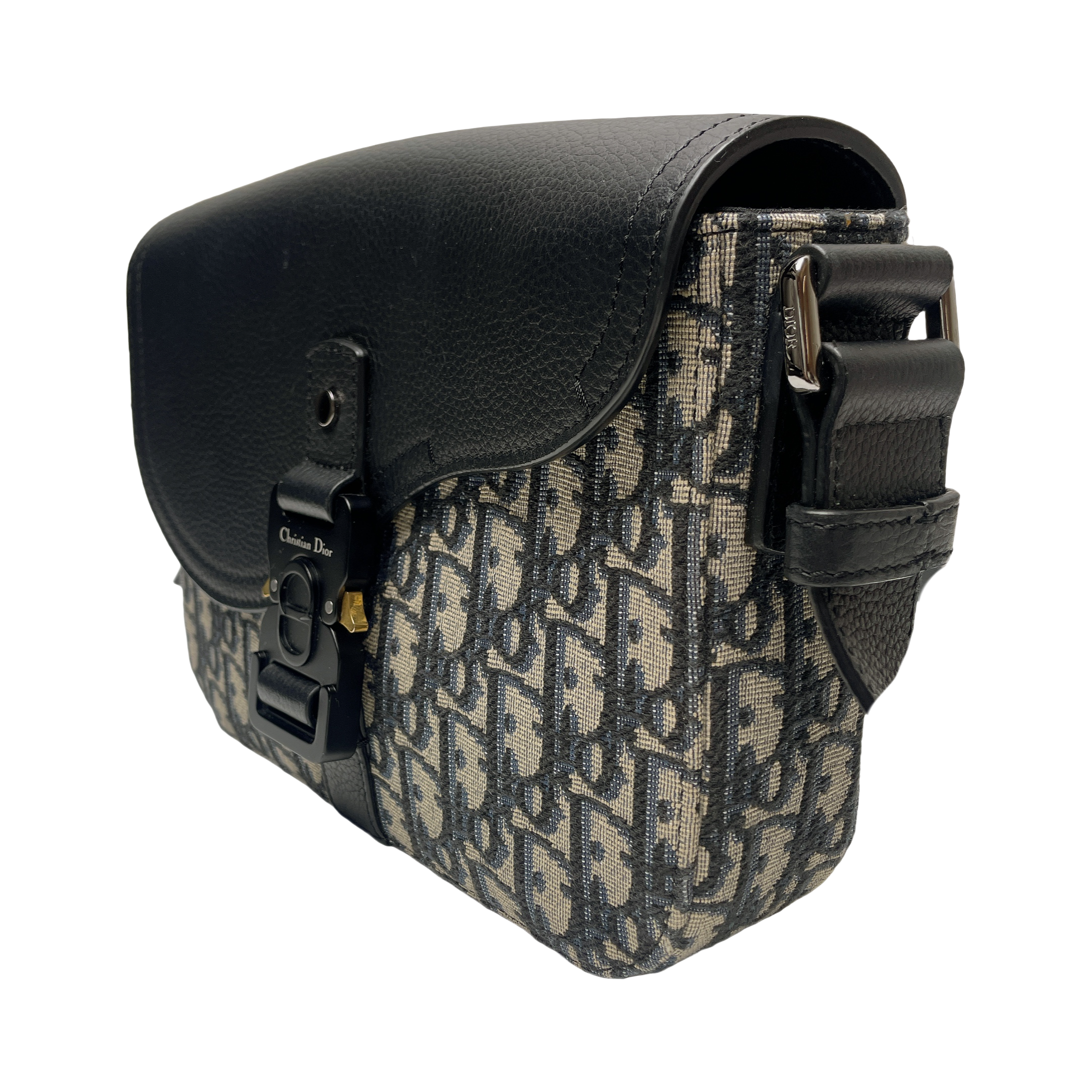 DIOR SADDLE MESSENGER WITH FLAP