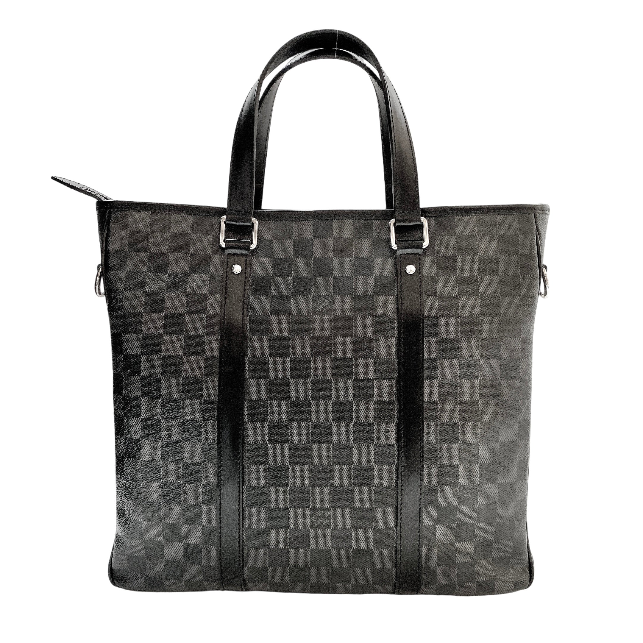 LV TADAO TOTE BAG DAMIER GRAPHITE
